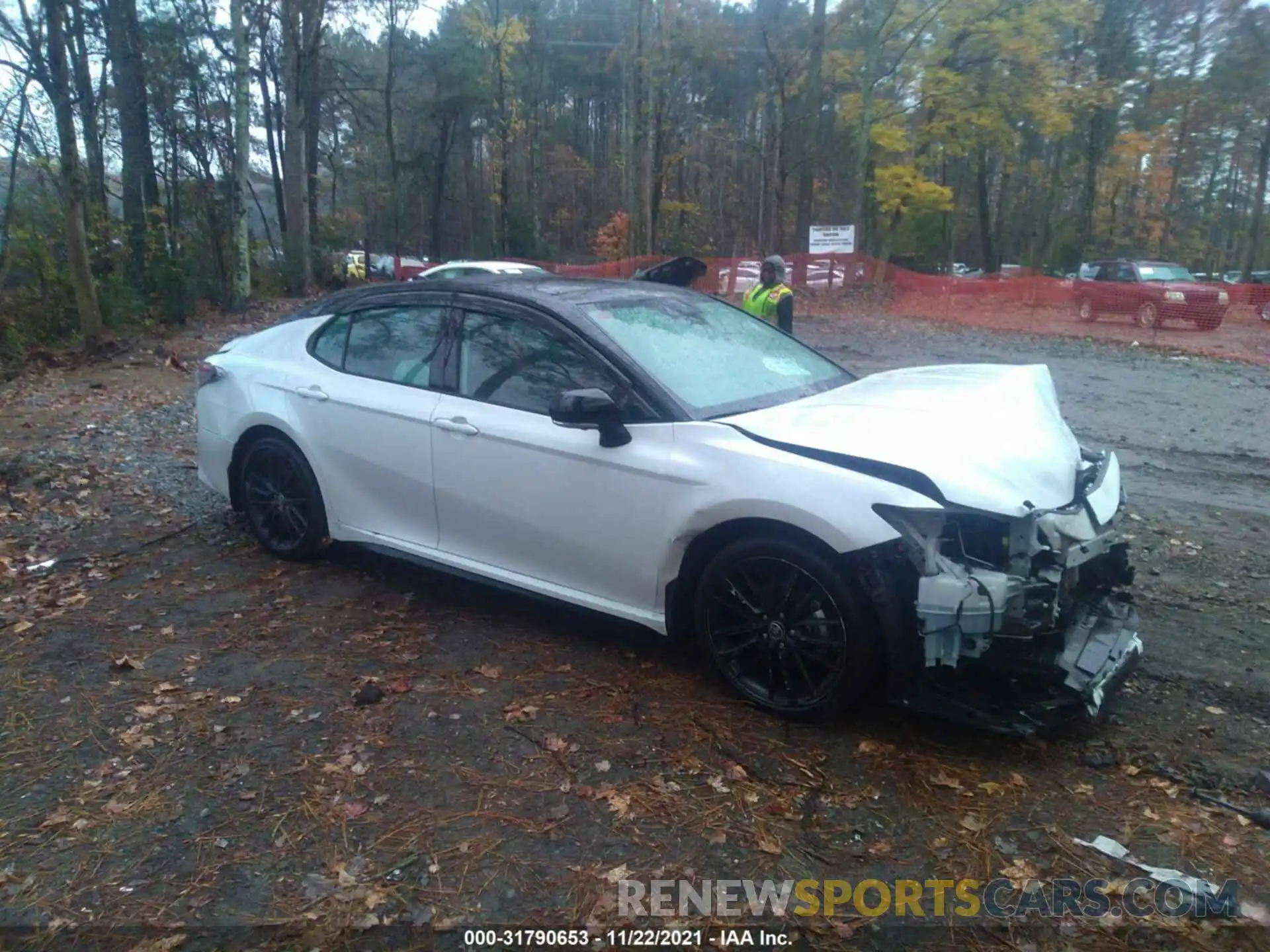 1 Photograph of a damaged car 4T1KZ1AK9MU047400 TOYOTA CAMRY 2021