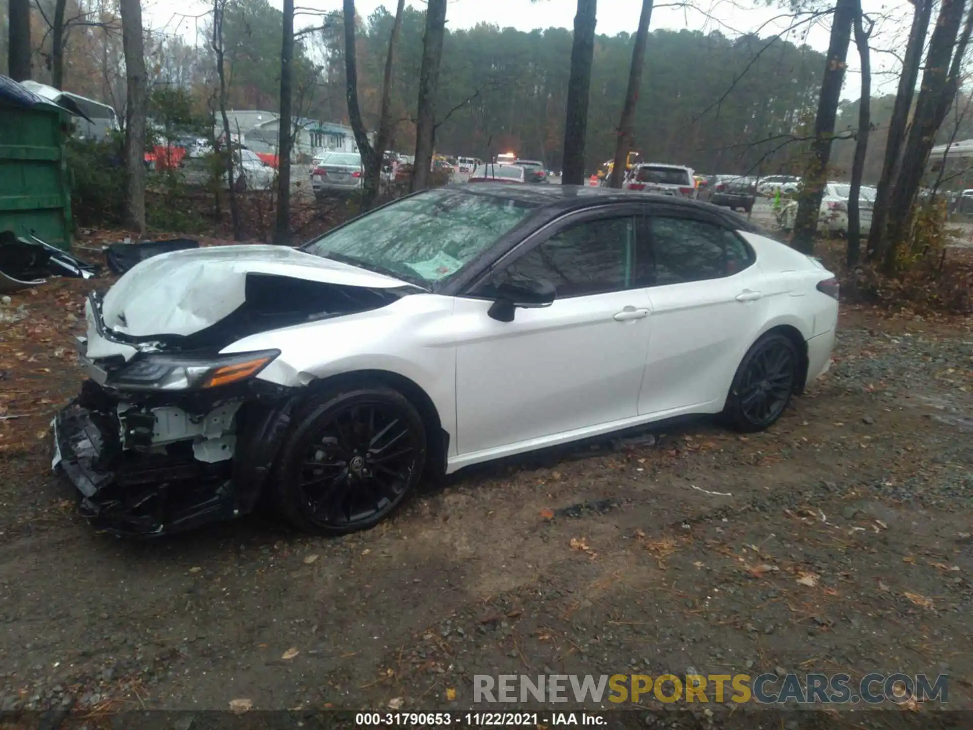 2 Photograph of a damaged car 4T1KZ1AK9MU047400 TOYOTA CAMRY 2021