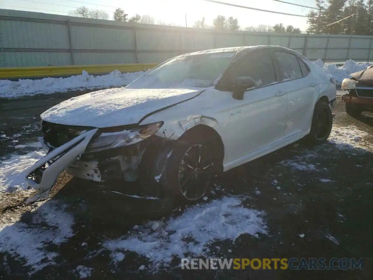 2 Photograph of a damaged car 4T1KZ1AKXMU048930 TOYOTA CAMRY 2021