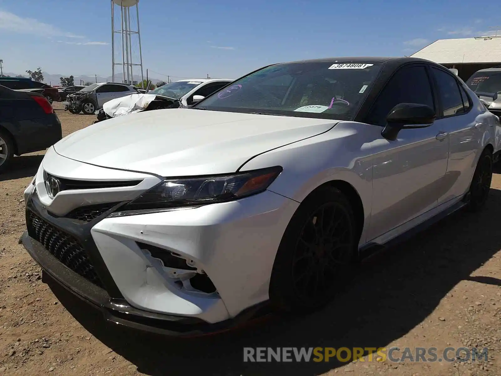 2 Photograph of a damaged car 4T1KZ1AKXMU050449 TOYOTA CAMRY 2021