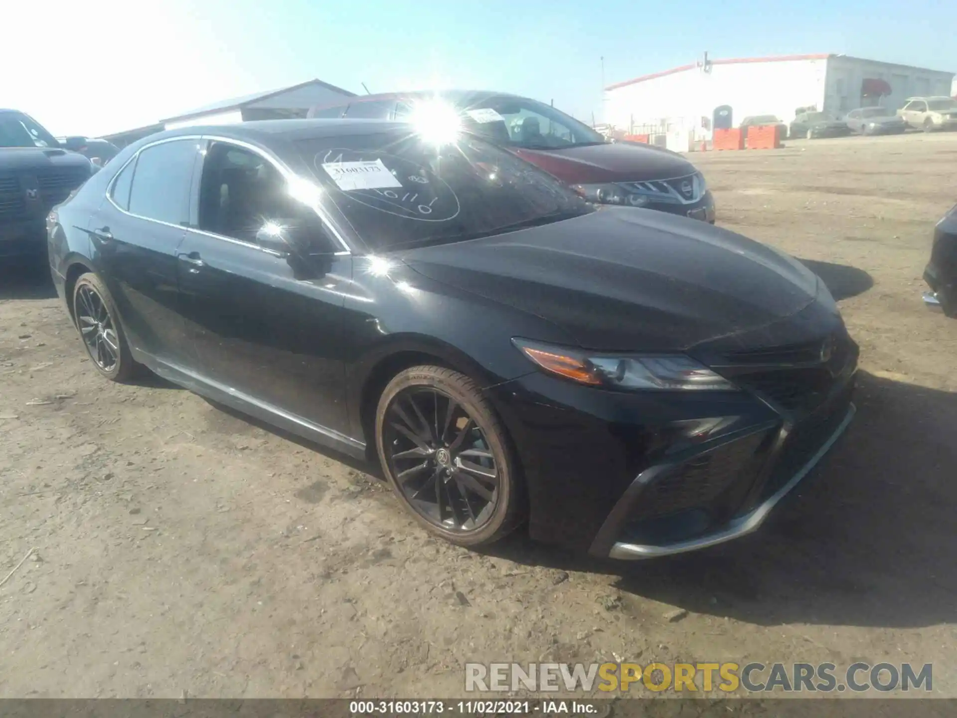 1 Photograph of a damaged car 4T1KZ1AKXMU050872 TOYOTA CAMRY 2021