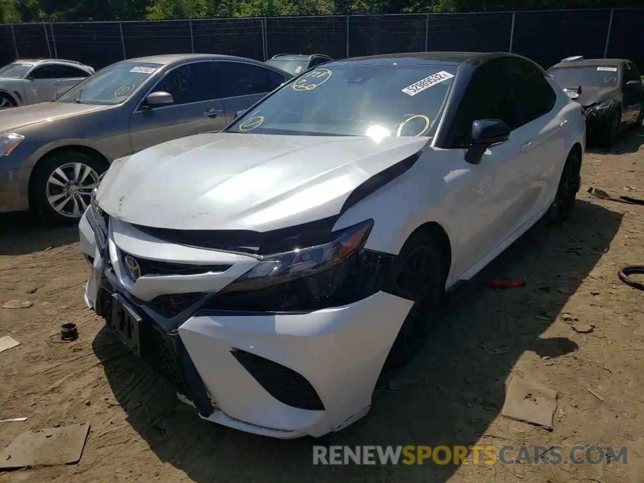 2 Photograph of a damaged car 4T1KZ1AKXMU051827 TOYOTA CAMRY 2021