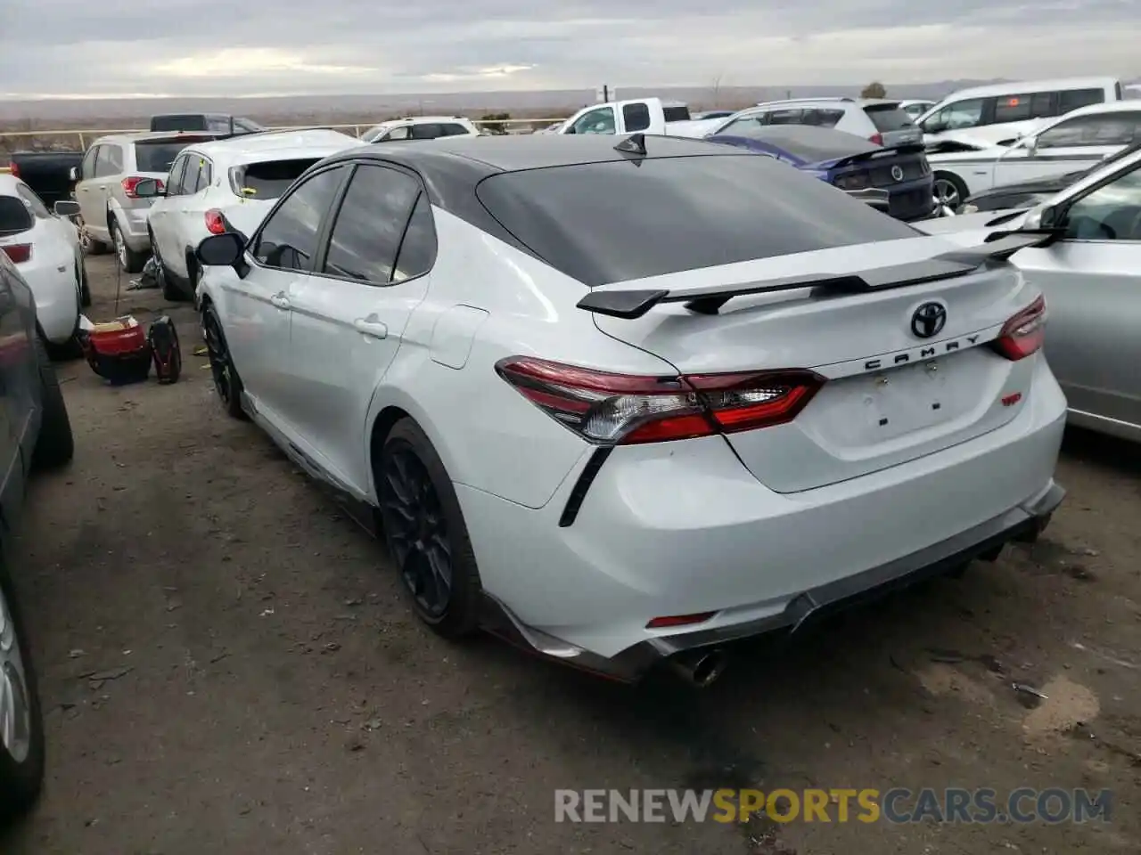 3 Photograph of a damaged car 4T1KZ1AKXMU054307 TOYOTA CAMRY 2021