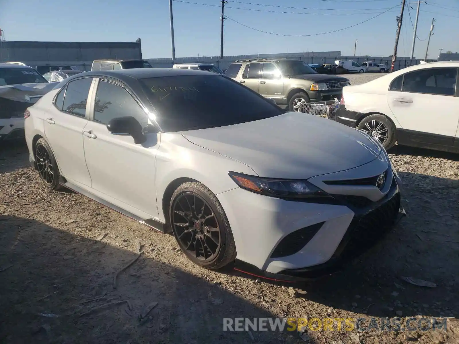 1 Photograph of a damaged car 4T1KZ1AKXMU054453 TOYOTA CAMRY 2021