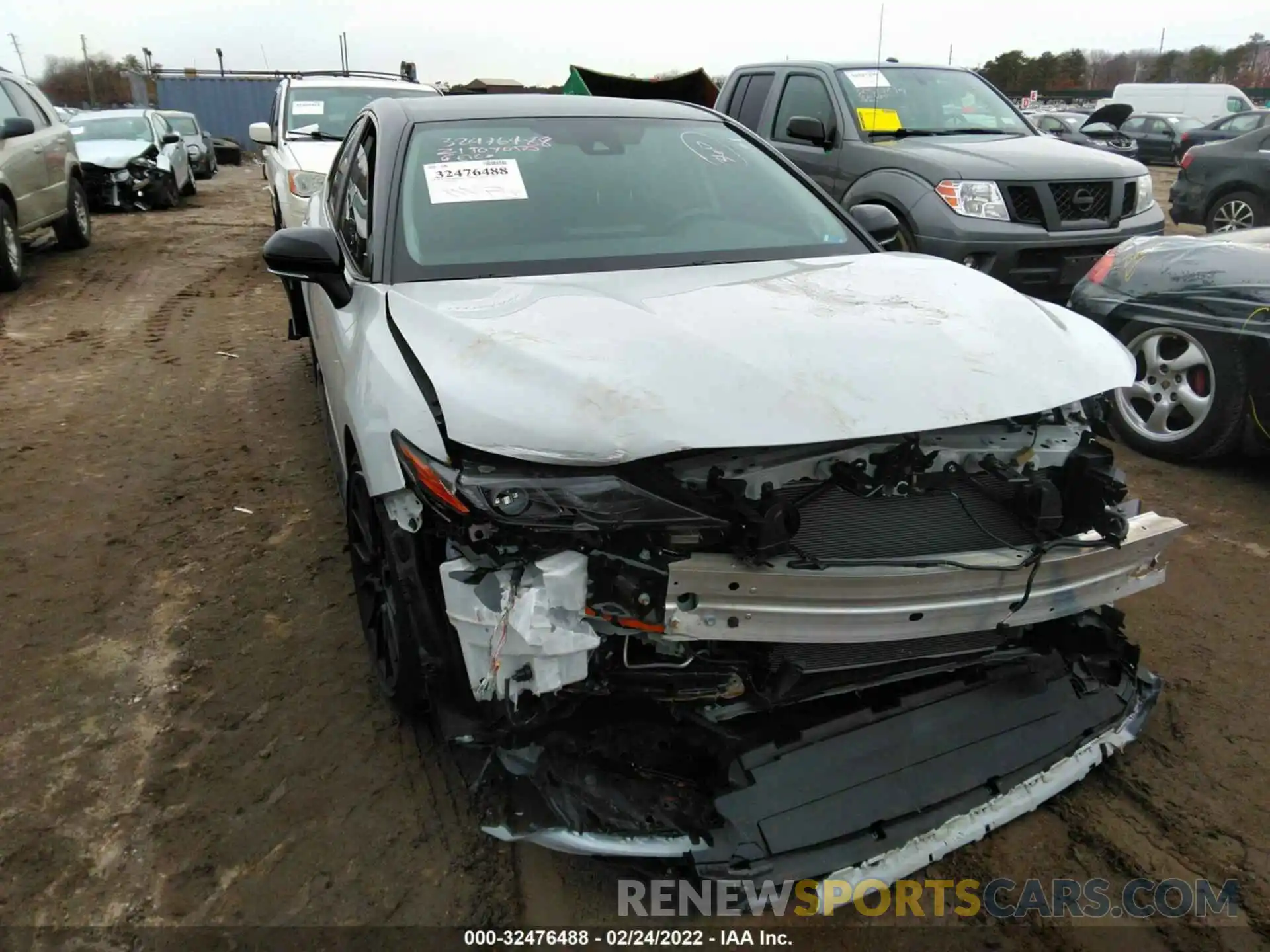 6 Photograph of a damaged car 4T1KZ1AKXMU054856 TOYOTA CAMRY 2021