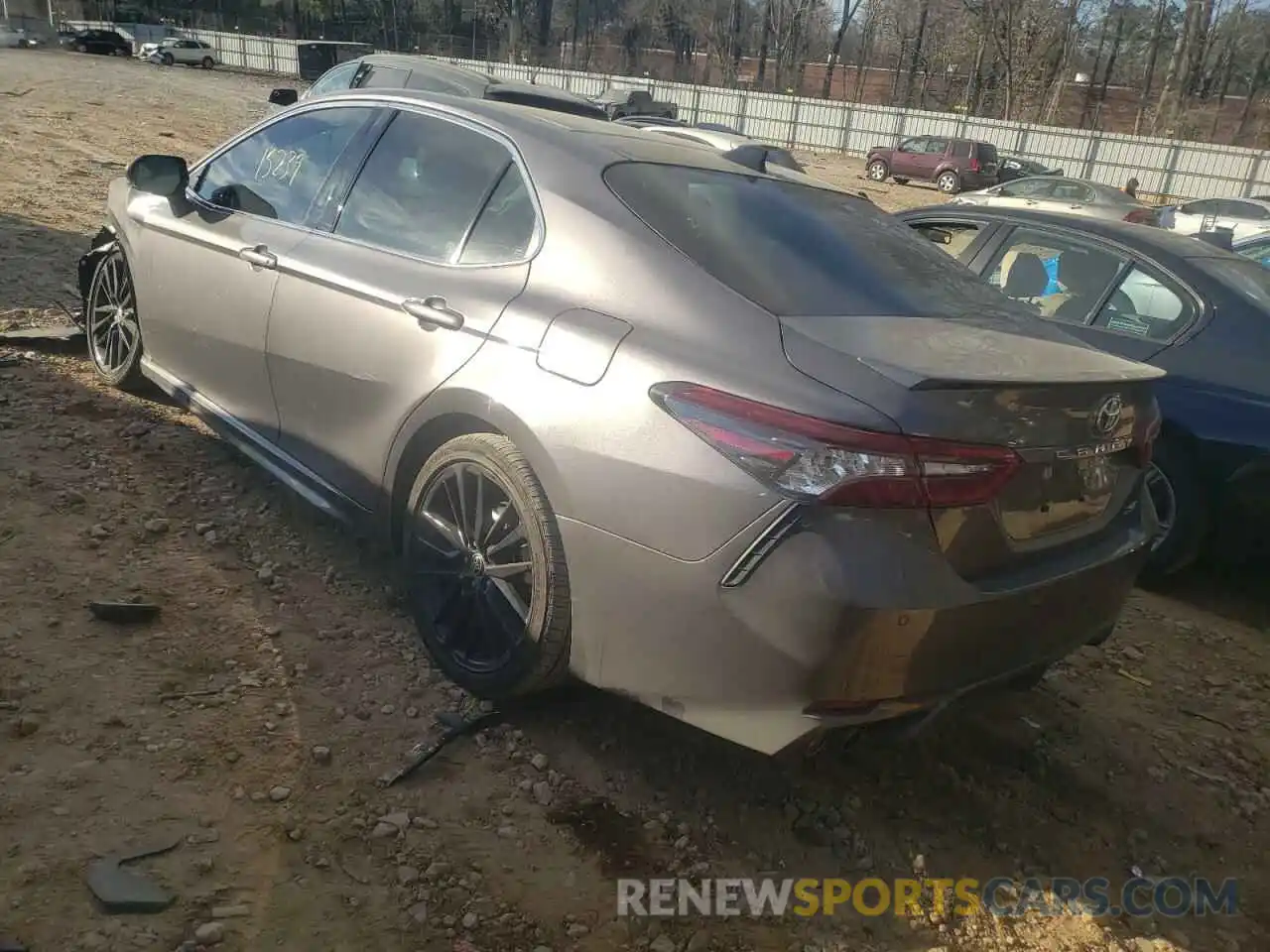 3 Photograph of a damaged car 4T1KZ1AKXMU059894 TOYOTA CAMRY 2021