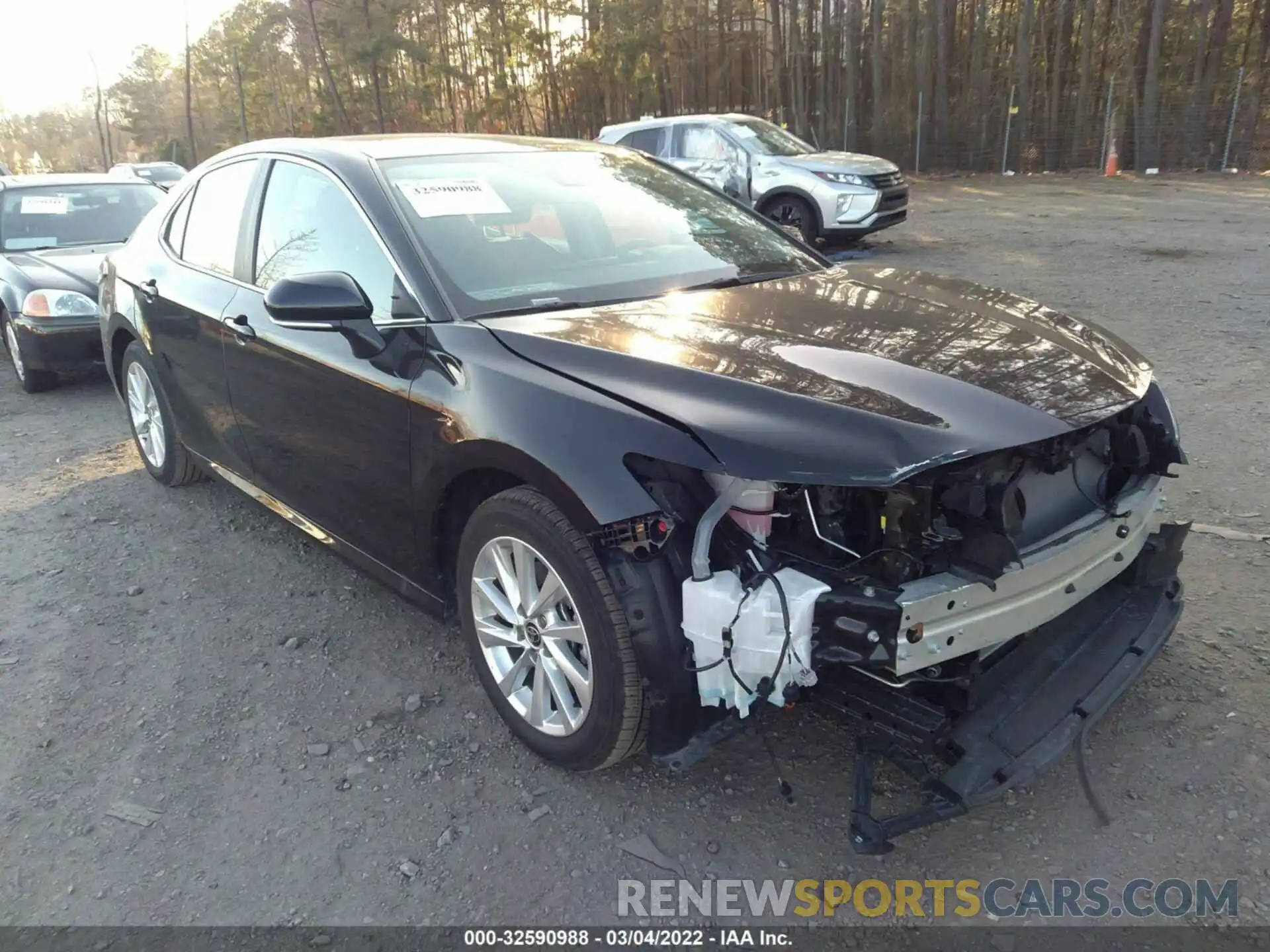 1 Photograph of a damaged car 4T1R11AK0MU440921 TOYOTA CAMRY 2021