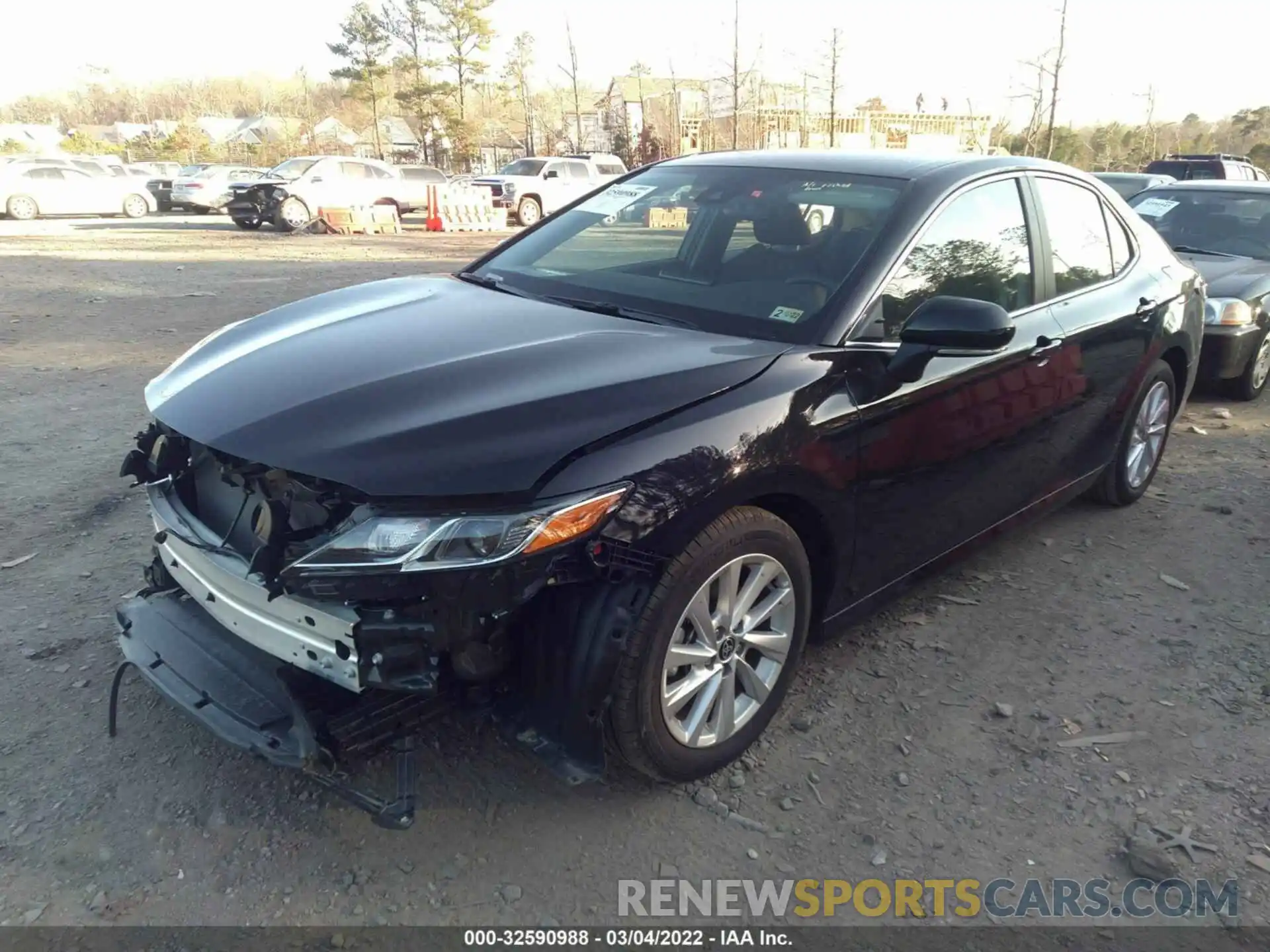 2 Photograph of a damaged car 4T1R11AK0MU440921 TOYOTA CAMRY 2021