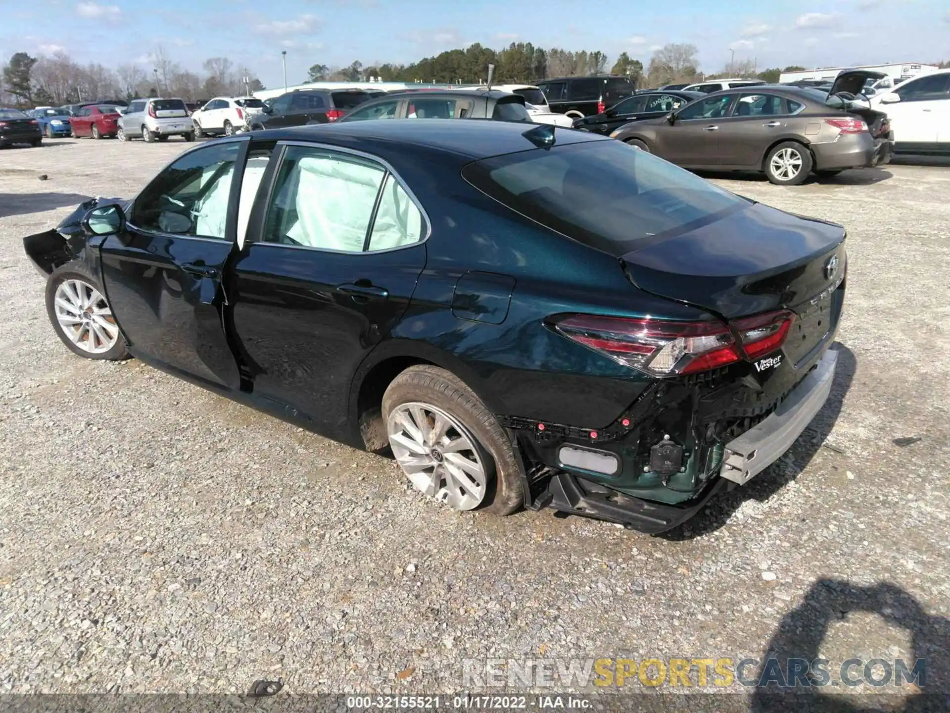 3 Photograph of a damaged car 4T1R11AK0MU450185 TOYOTA CAMRY 2021