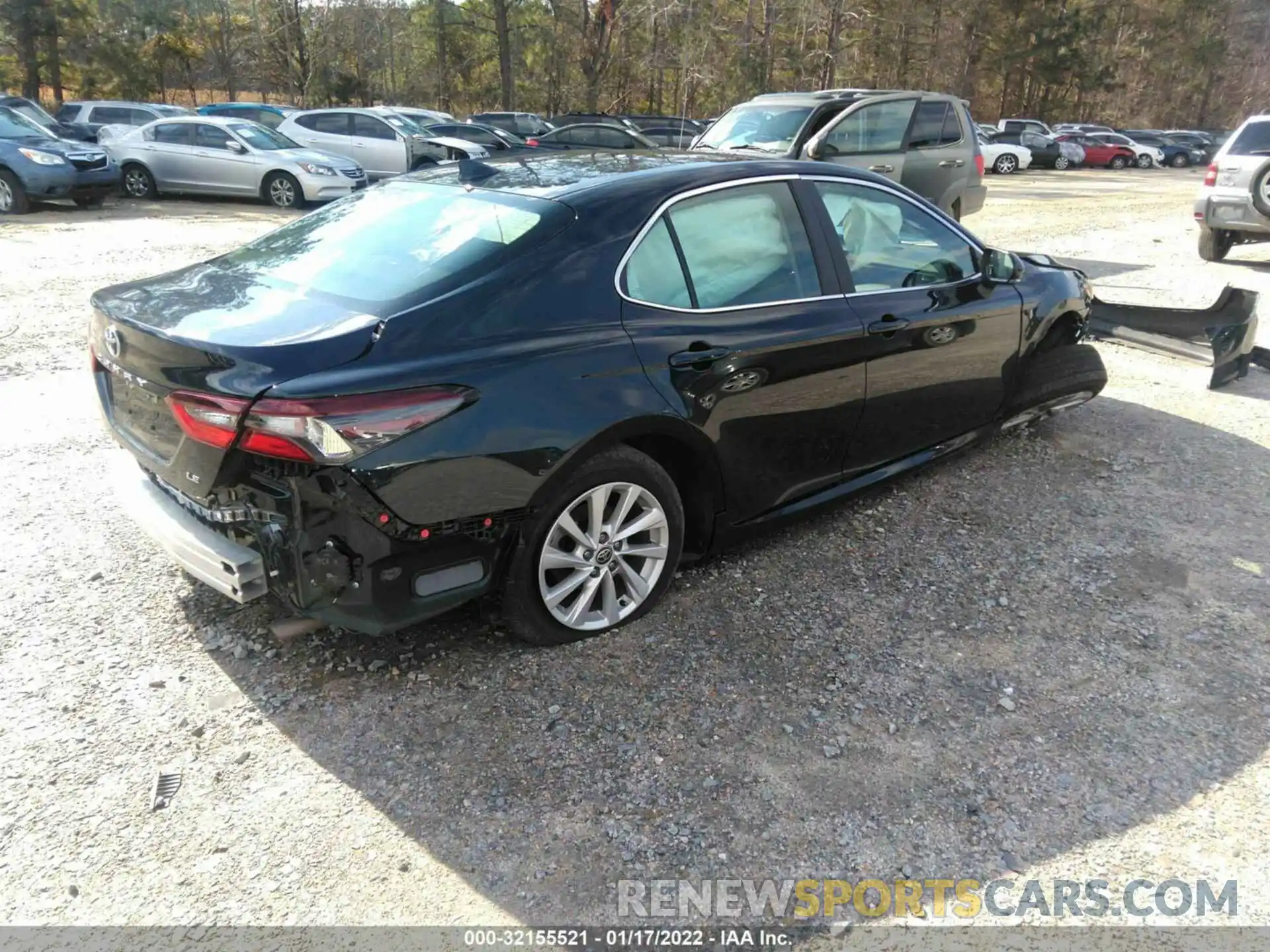 4 Photograph of a damaged car 4T1R11AK0MU450185 TOYOTA CAMRY 2021