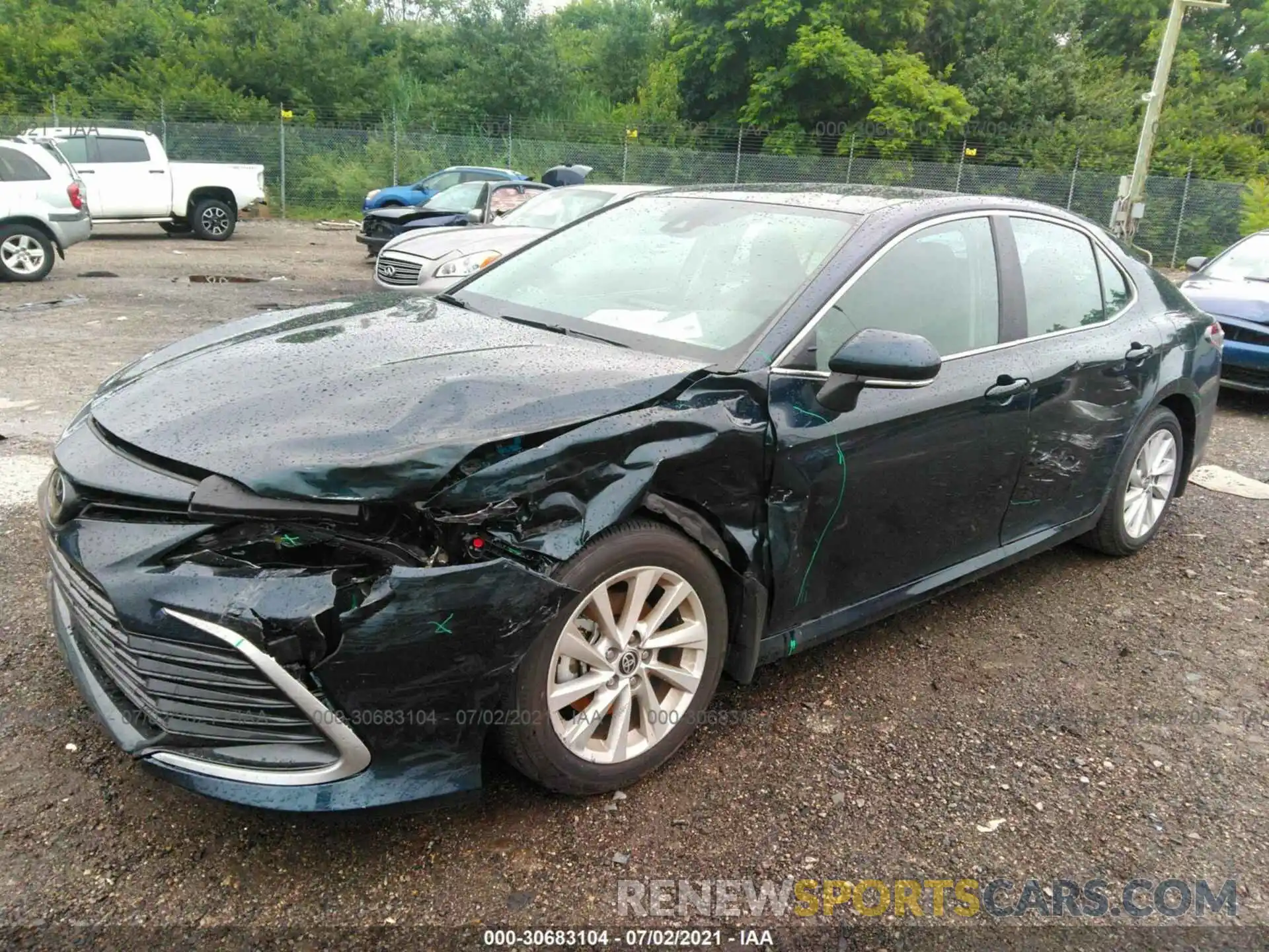 6 Photograph of a damaged car 4T1R11AK1MU564552 TOYOTA CAMRY 2021