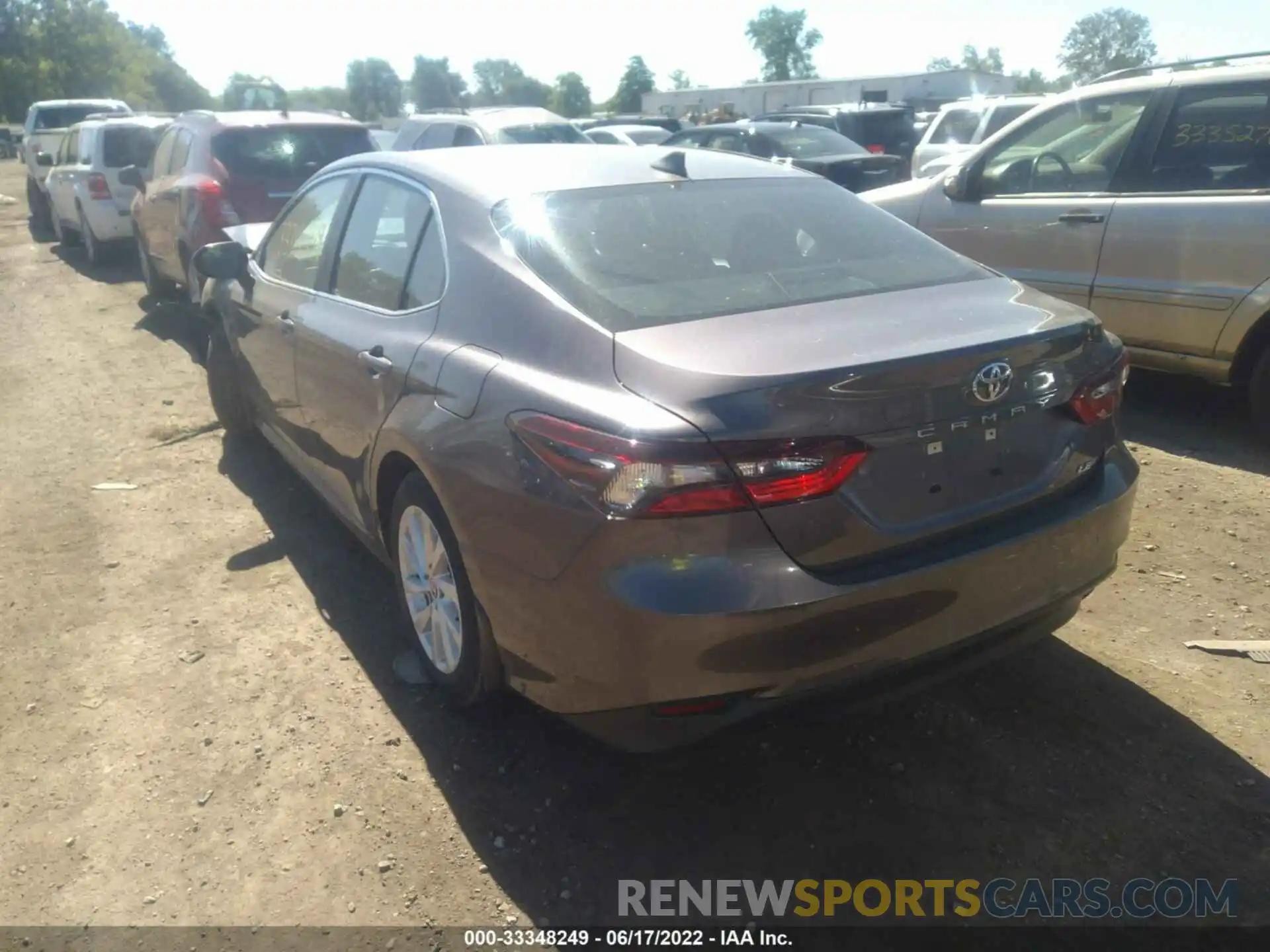 3 Photograph of a damaged car 4T1R11AK1MU594778 TOYOTA CAMRY 2021