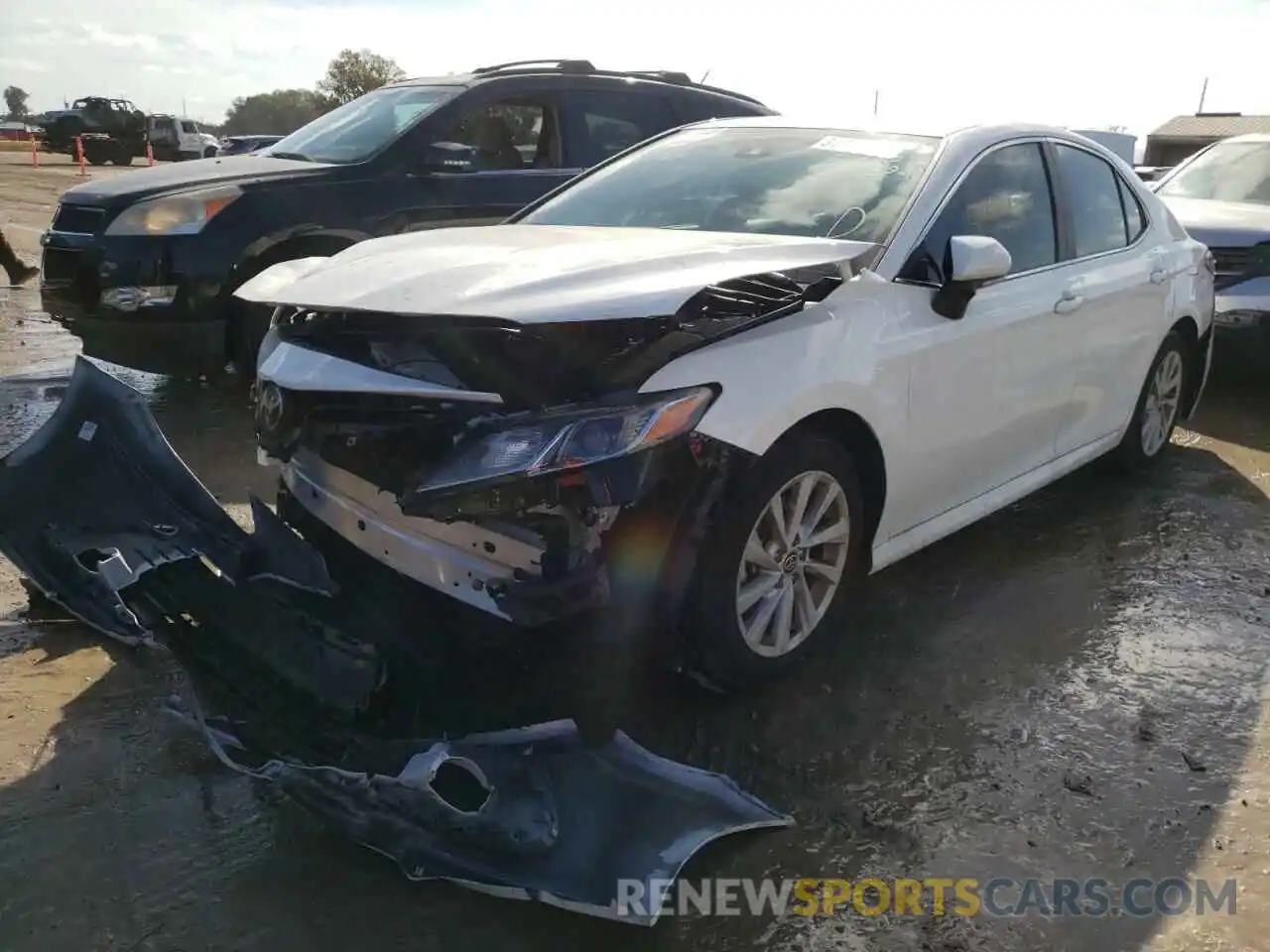 2 Photograph of a damaged car 4T1R11AK2MU403711 TOYOTA CAMRY 2021