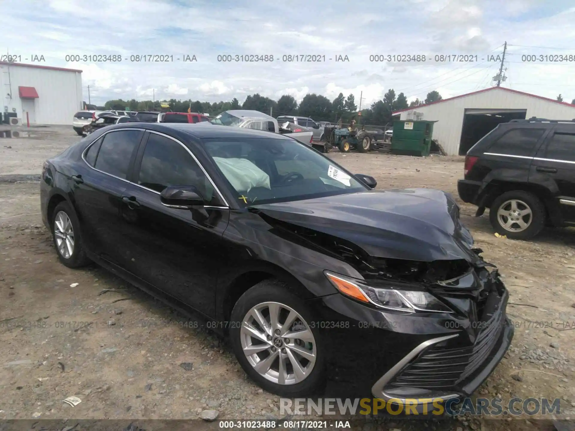 1 Photograph of a damaged car 4T1R11AK2MU415289 TOYOTA CAMRY 2021