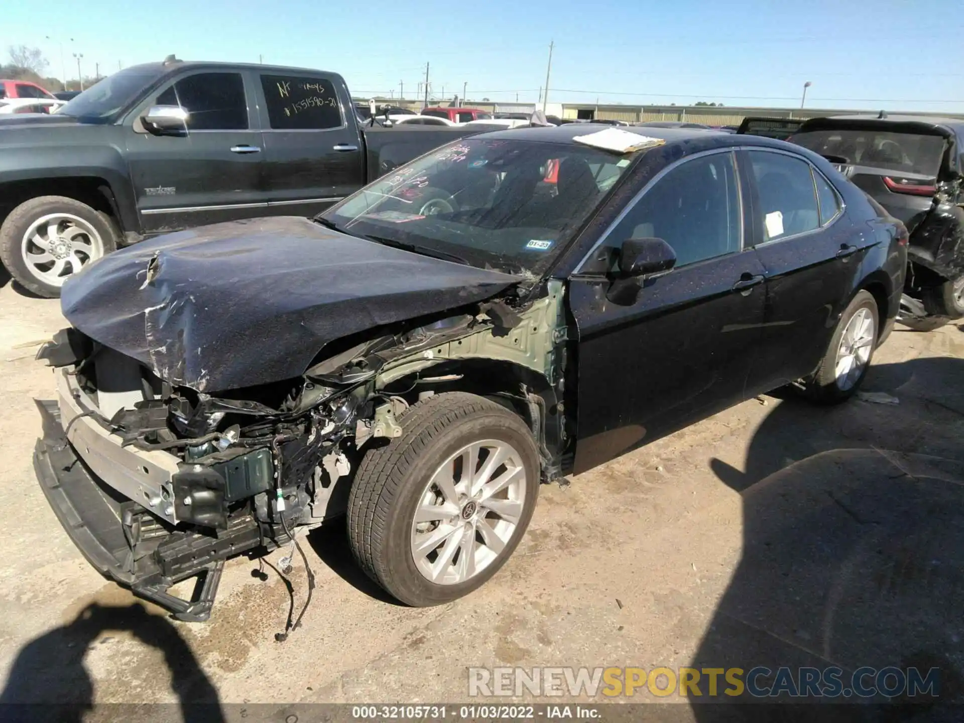 2 Фотография поврежденного автомобиля 4T1R11AK2MU522729 TOYOTA CAMRY 2021