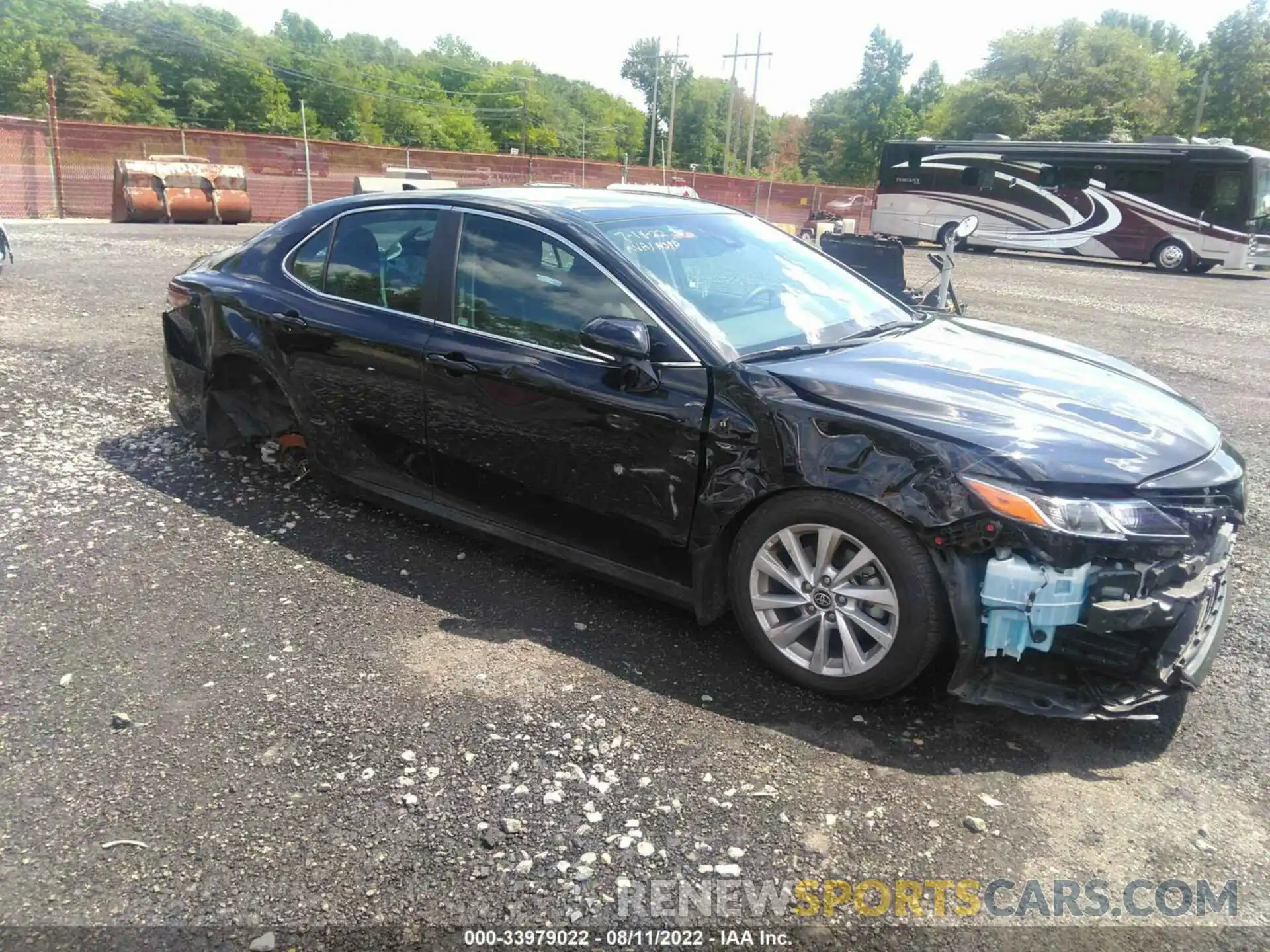 1 Photograph of a damaged car 4T1R11AK2MU599312 TOYOTA CAMRY 2021