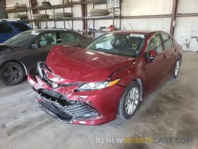 2 Photograph of a damaged car 4T1R11AK3MU553732 TOYOTA CAMRY 2021