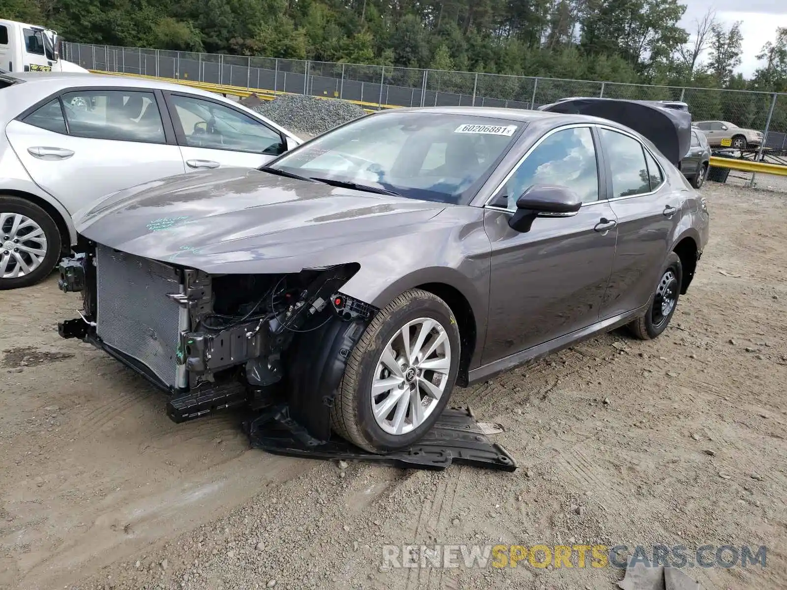 2 Photograph of a damaged car 4T1R11AK3MU599464 TOYOTA CAMRY 2021