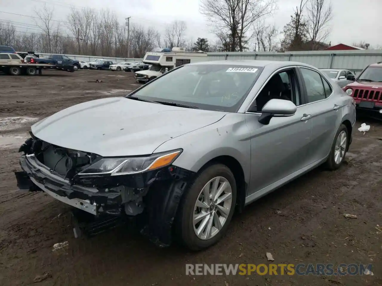 2 Photograph of a damaged car 4T1R11AK5MU528783 TOYOTA CAMRY 2021