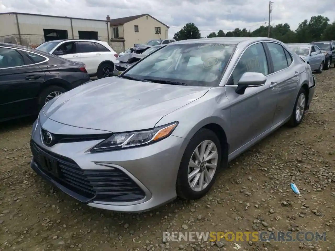 2 Photograph of a damaged car 4T1R11AK5MU613526 TOYOTA CAMRY 2021