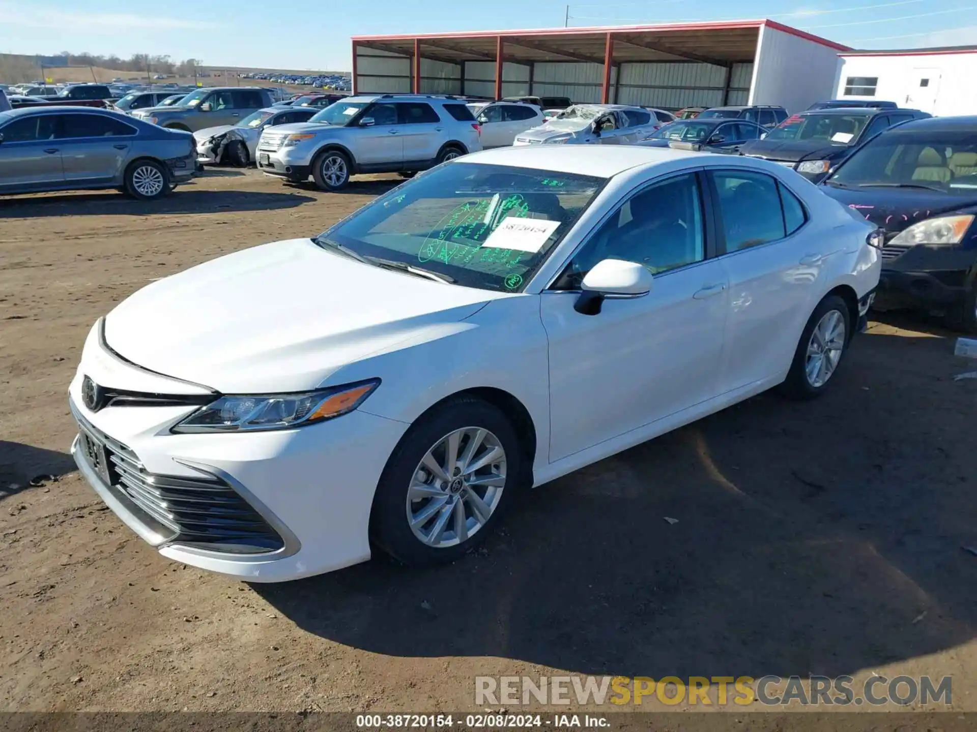 2 Photograph of a damaged car 4T1R11AK6MU426263 TOYOTA CAMRY 2021