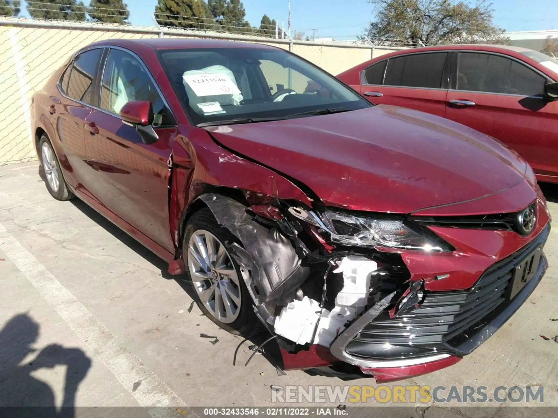 6 Photograph of a damaged car 4T1R11AKXMU435399 TOYOTA CAMRY 2021