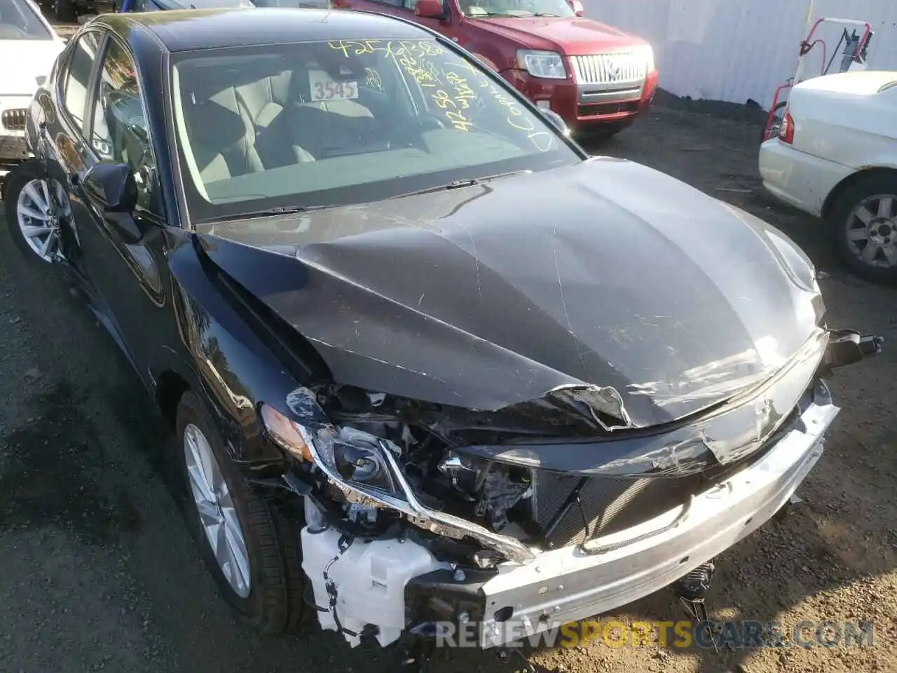 1 Photograph of a damaged car 4T1R11BK1MU042339 TOYOTA CAMRY 2021