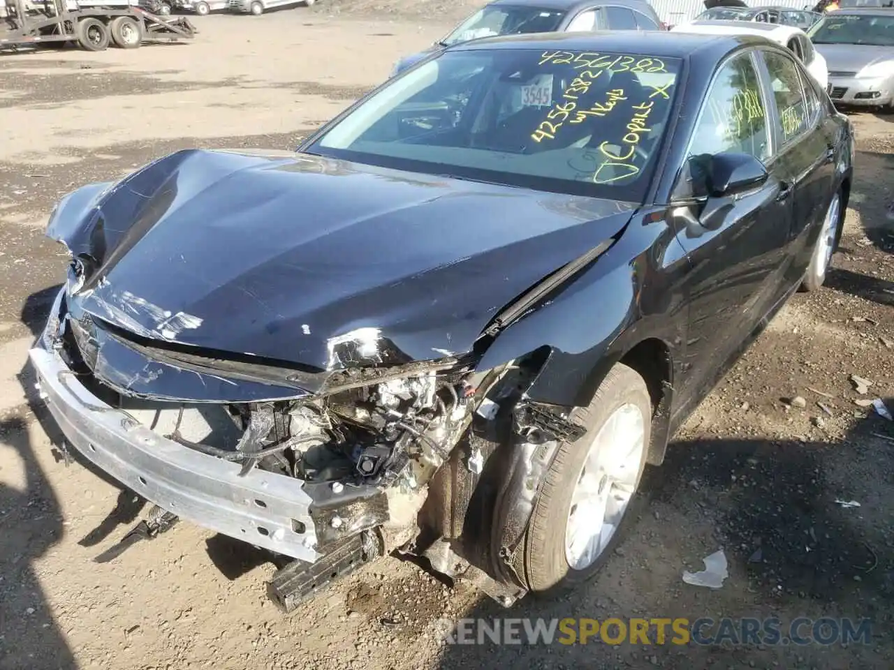 2 Photograph of a damaged car 4T1R11BK1MU042339 TOYOTA CAMRY 2021