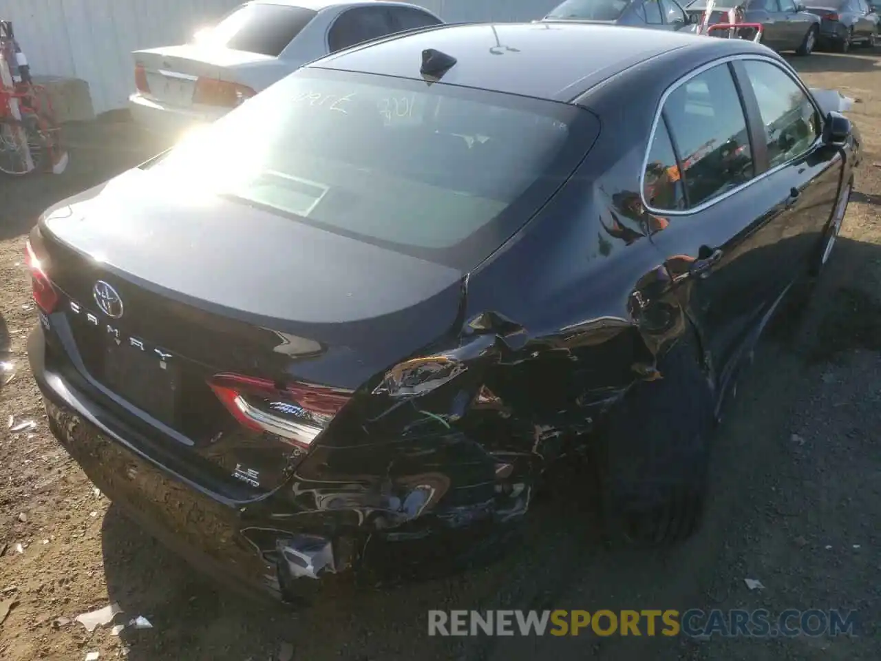 4 Photograph of a damaged car 4T1R11BK1MU042339 TOYOTA CAMRY 2021