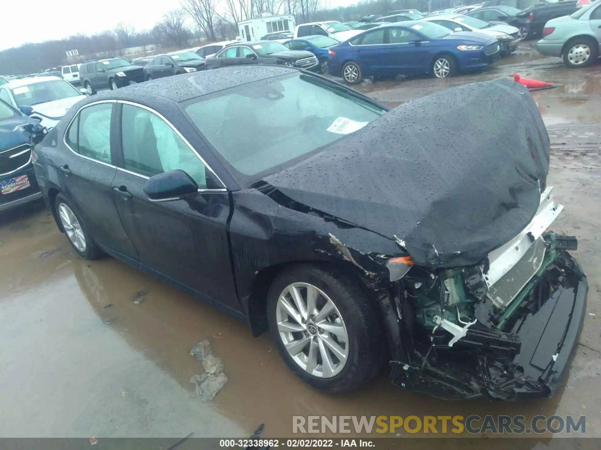 1 Photograph of a damaged car 4T1R11BK4MU023736 TOYOTA CAMRY 2021