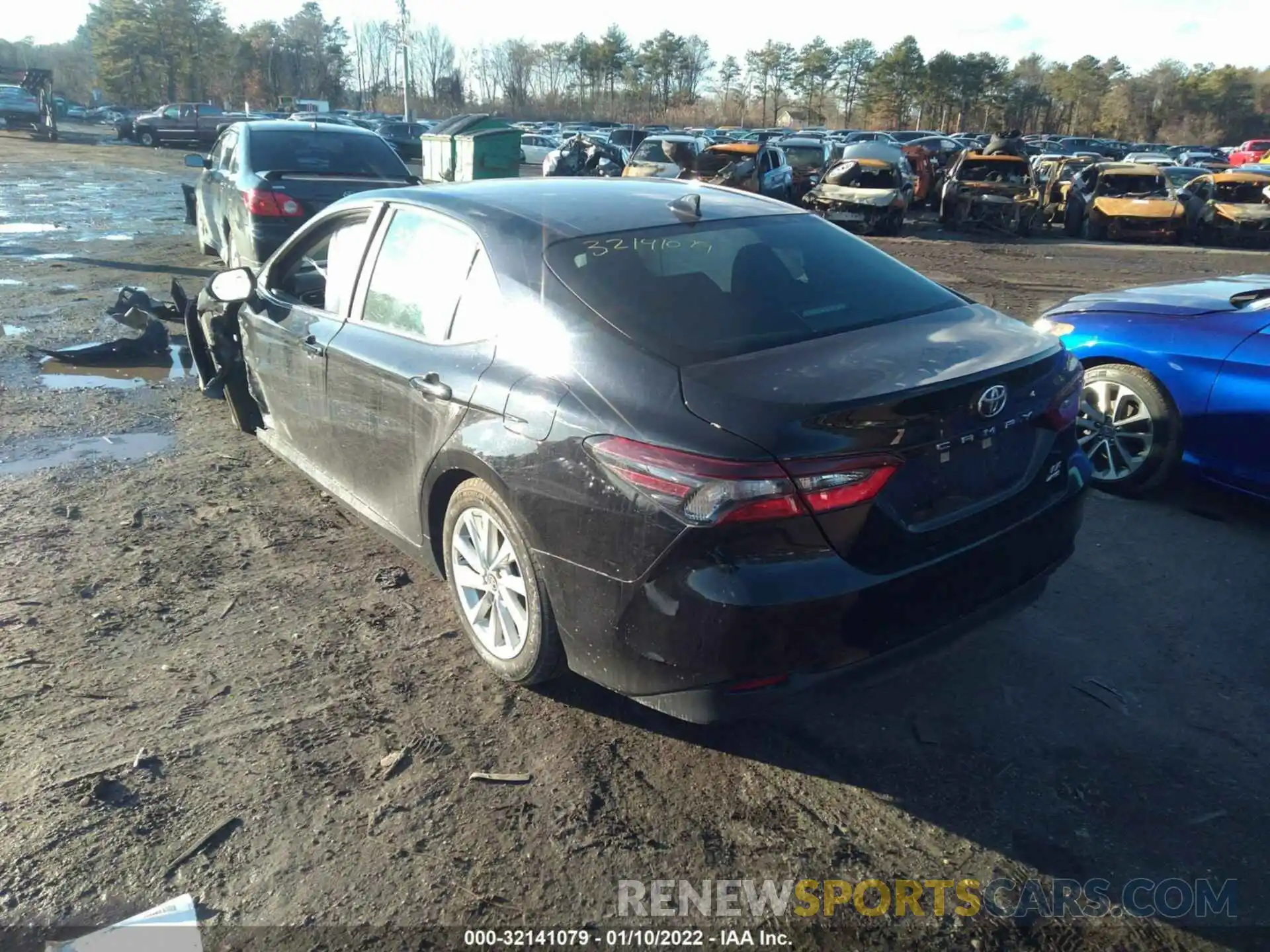 3 Фотография поврежденного автомобиля 4T1R11BK6MU030090 TOYOTA CAMRY 2021