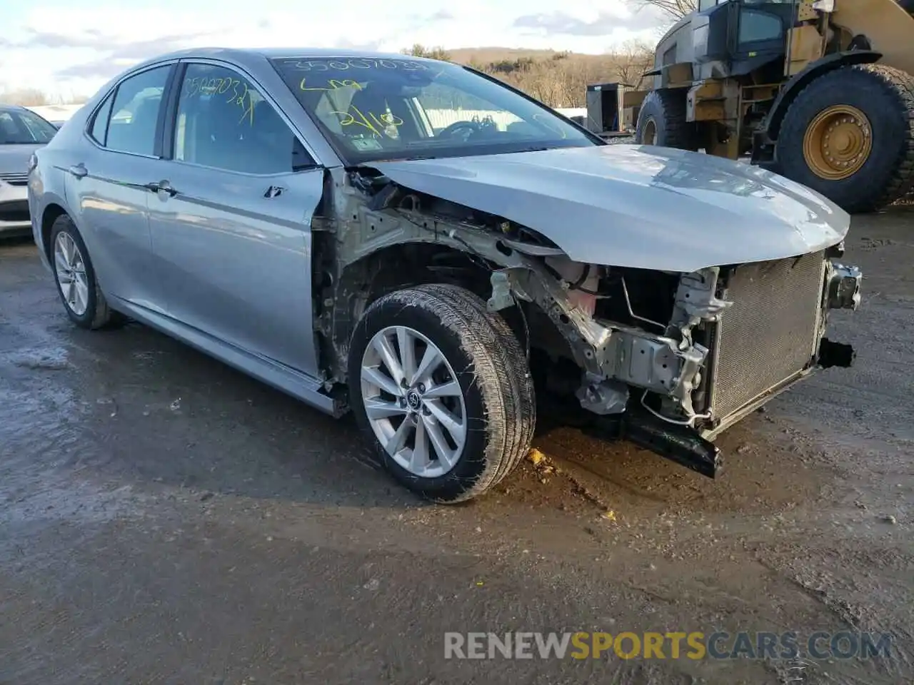 1 Photograph of a damaged car 4T1R11BK7MU027201 TOYOTA CAMRY 2021