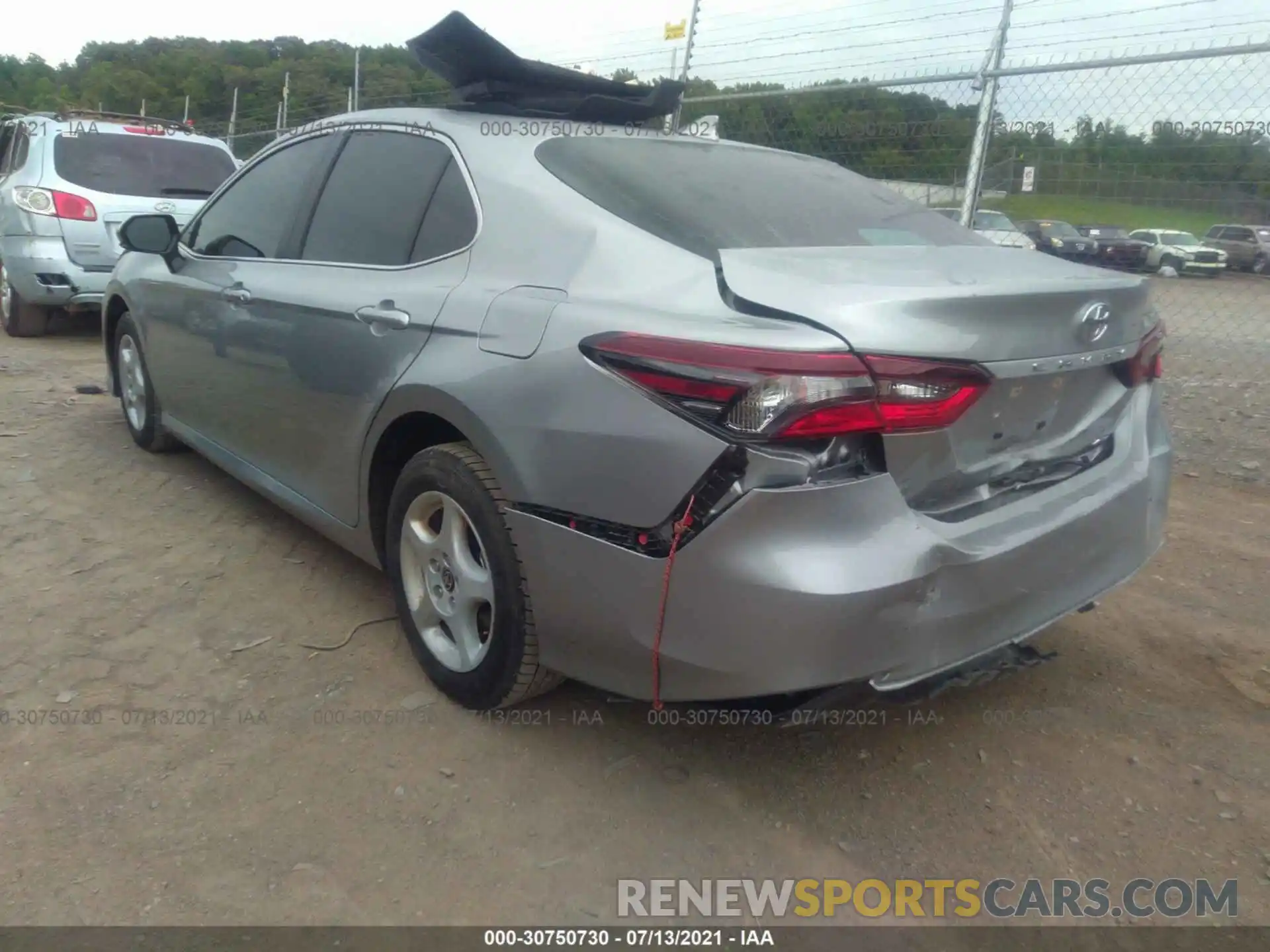 3 Photograph of a damaged car 4T1R11BK8MU037316 TOYOTA CAMRY 2021