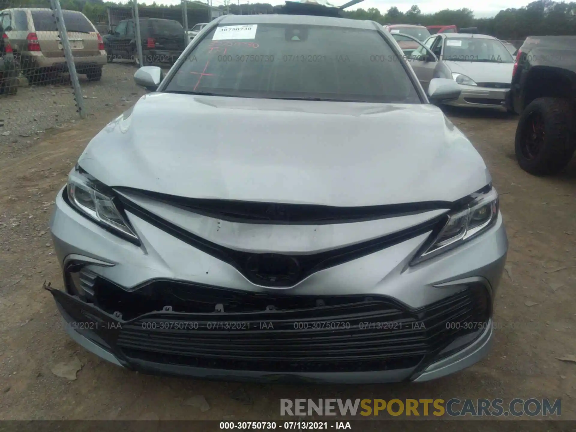 6 Photograph of a damaged car 4T1R11BK8MU037316 TOYOTA CAMRY 2021