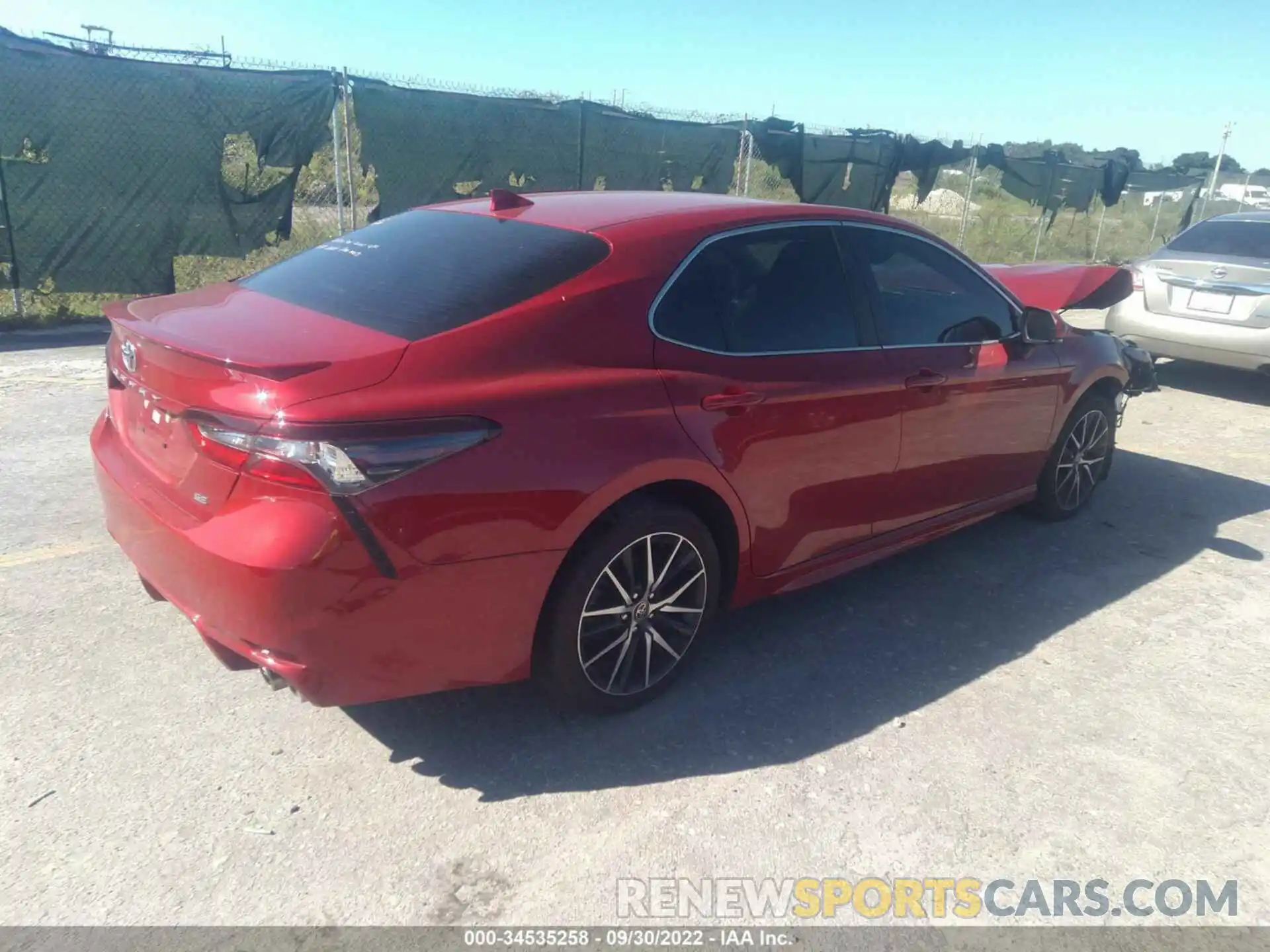 4 Photograph of a damaged car 4T1S11AK0MU458031 TOYOTA CAMRY 2021