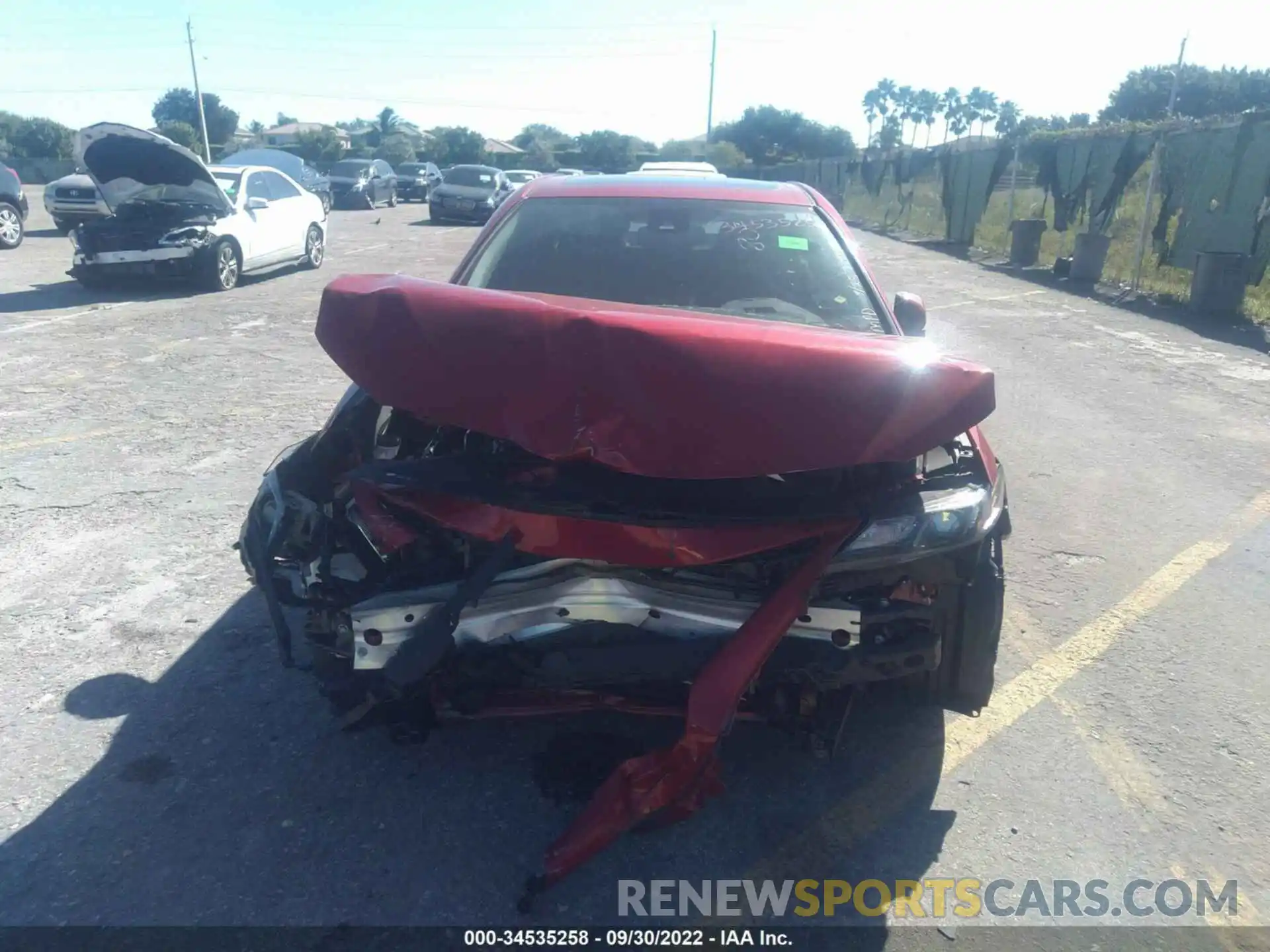 6 Photograph of a damaged car 4T1S11AK0MU458031 TOYOTA CAMRY 2021