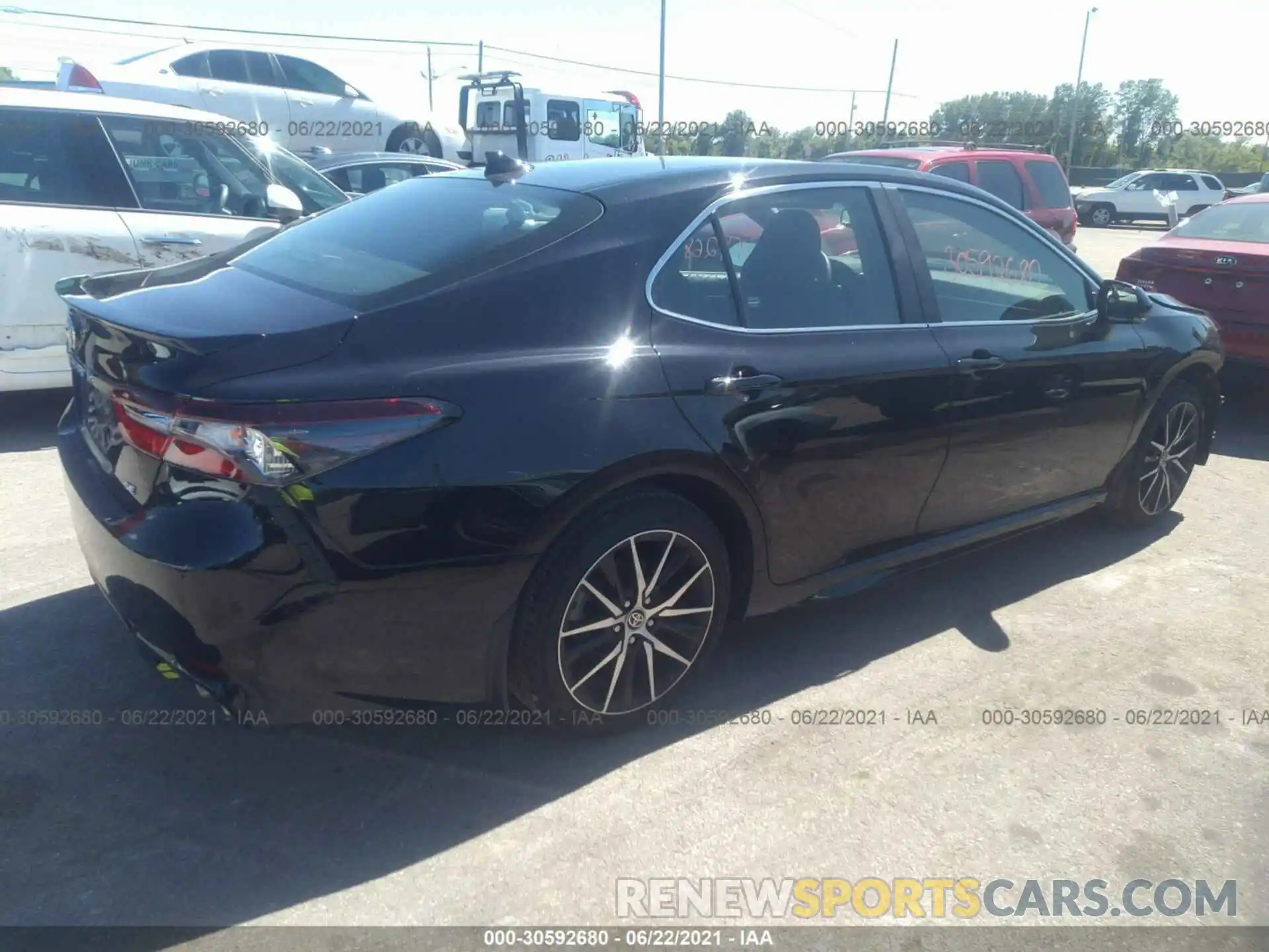 4 Photograph of a damaged car 4T1S11AK2MU408618 TOYOTA CAMRY 2021