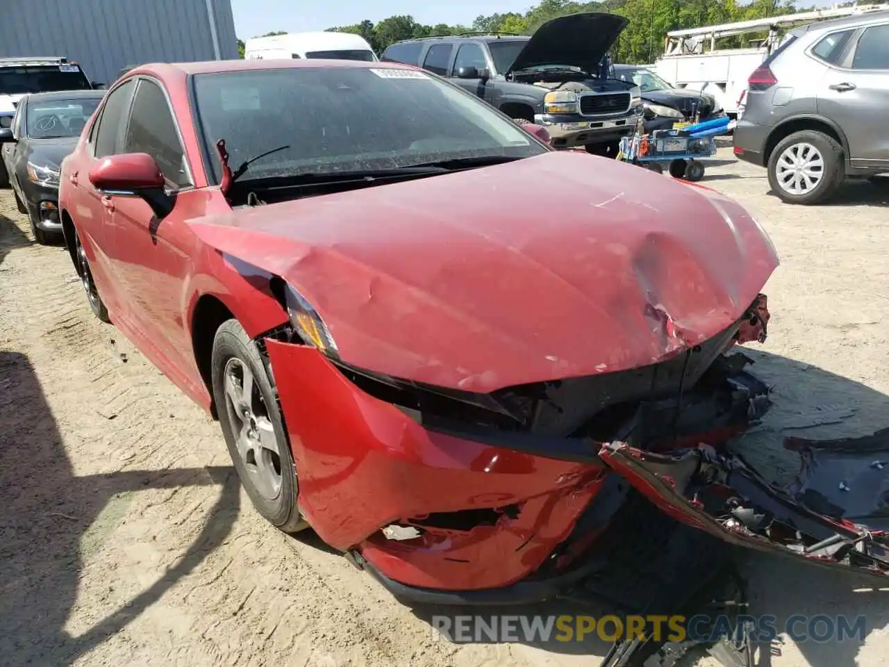 1 Photograph of a damaged car 4T1S11AK2MU451761 TOYOTA CAMRY 2021