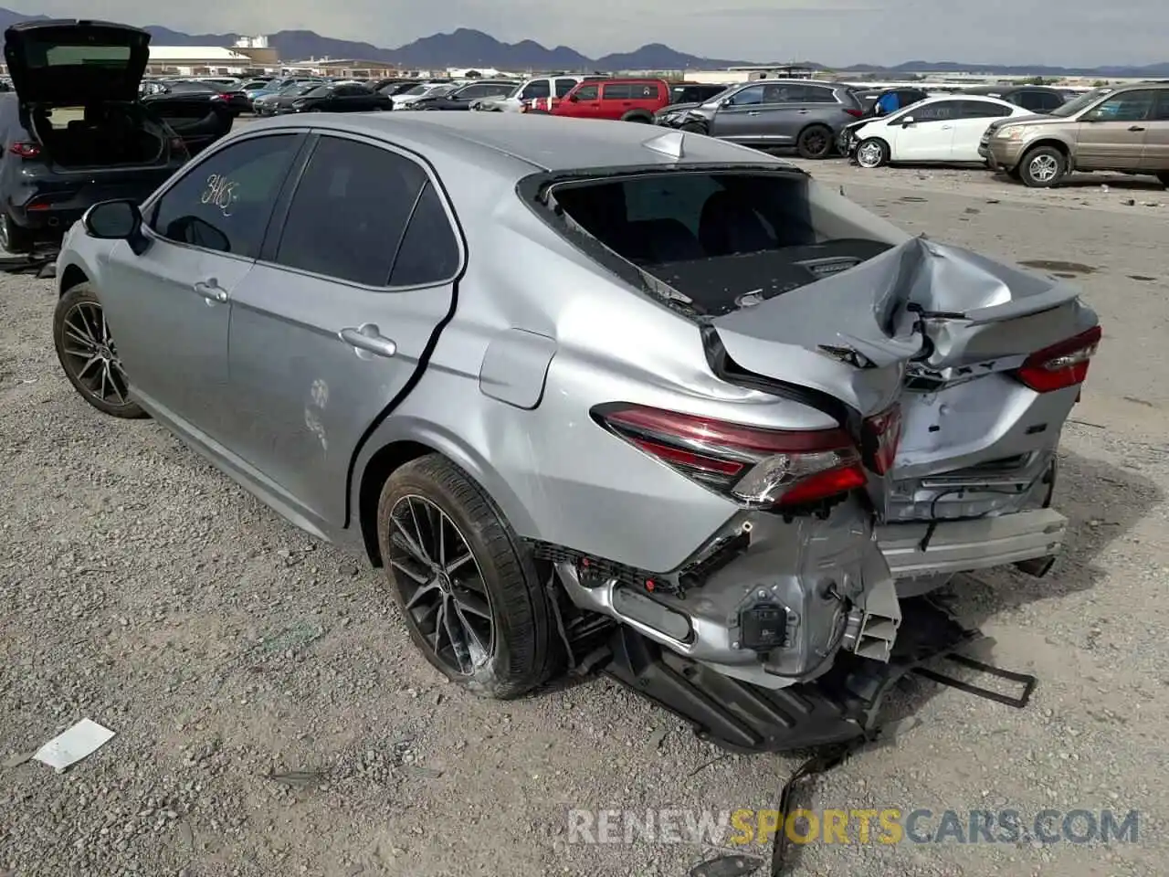 3 Photograph of a damaged car 4T1S11AK3MU561329 TOYOTA CAMRY 2021