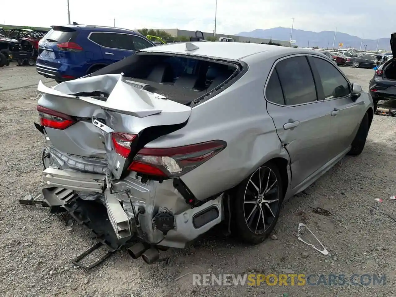 4 Photograph of a damaged car 4T1S11AK3MU561329 TOYOTA CAMRY 2021