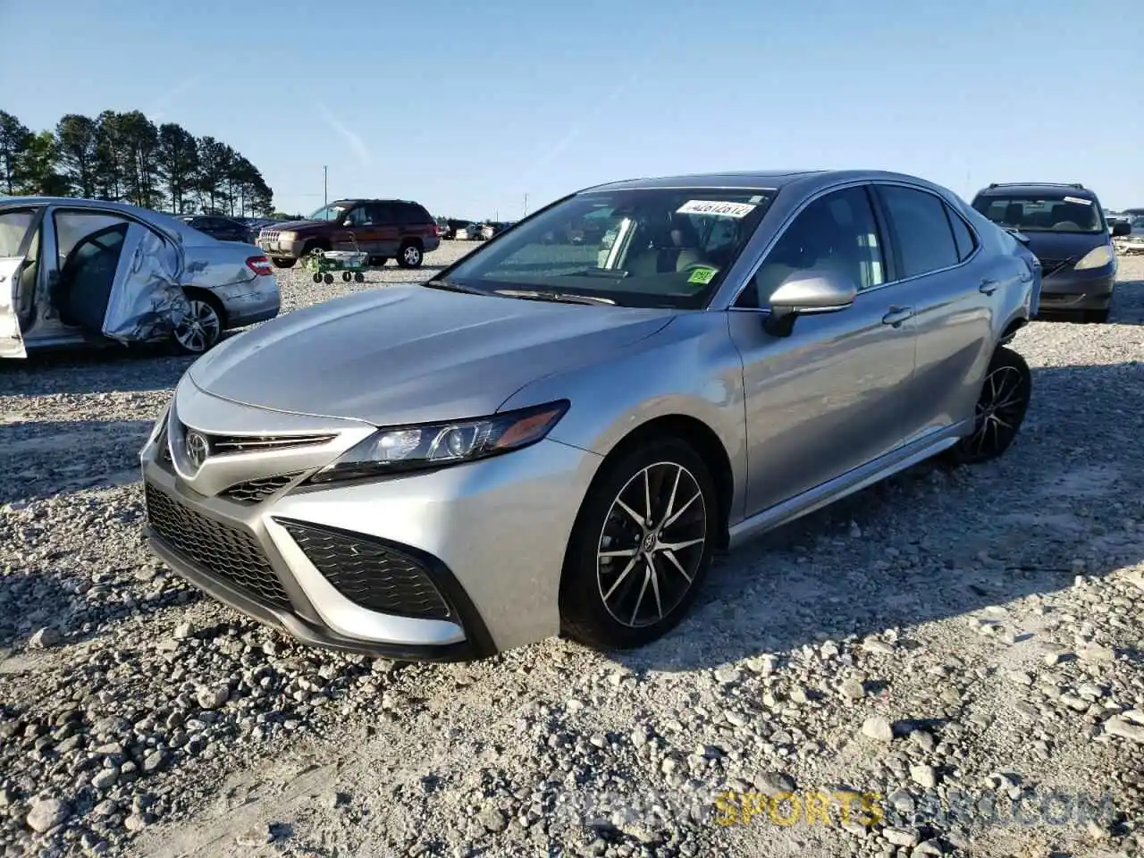 2 Photograph of a damaged car 4T1S11AK3MU610562 TOYOTA CAMRY 2021