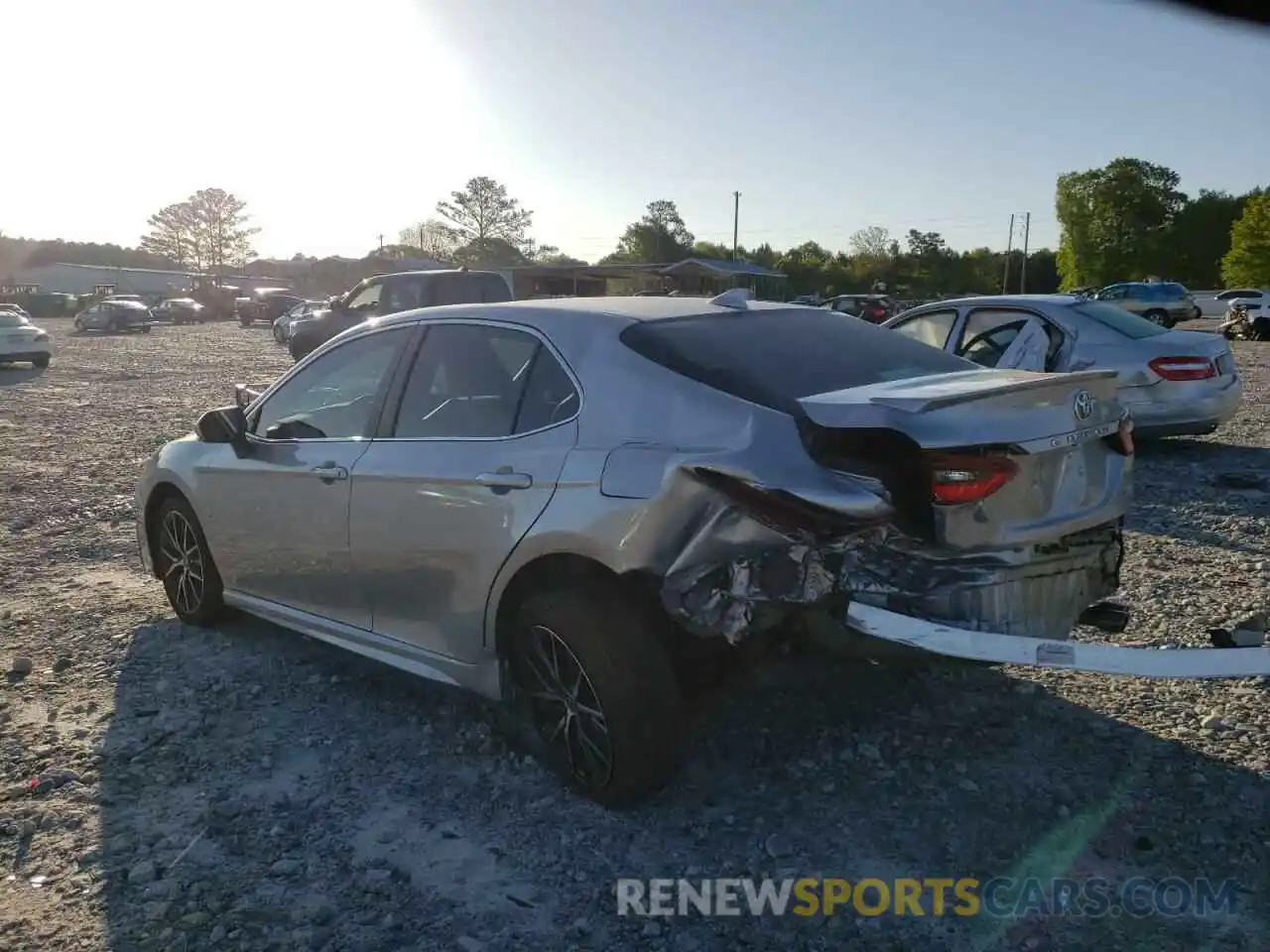 3 Photograph of a damaged car 4T1S11AK3MU610562 TOYOTA CAMRY 2021