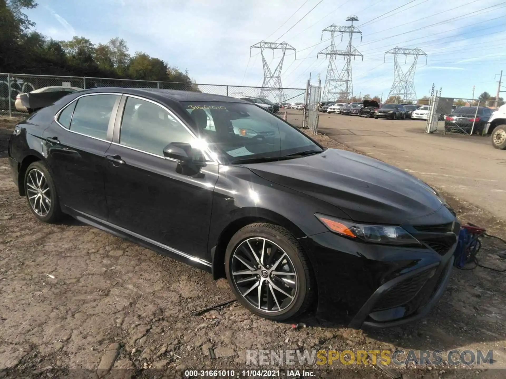 1 Photograph of a damaged car 4T1S11AK4MU492487 TOYOTA CAMRY 2021