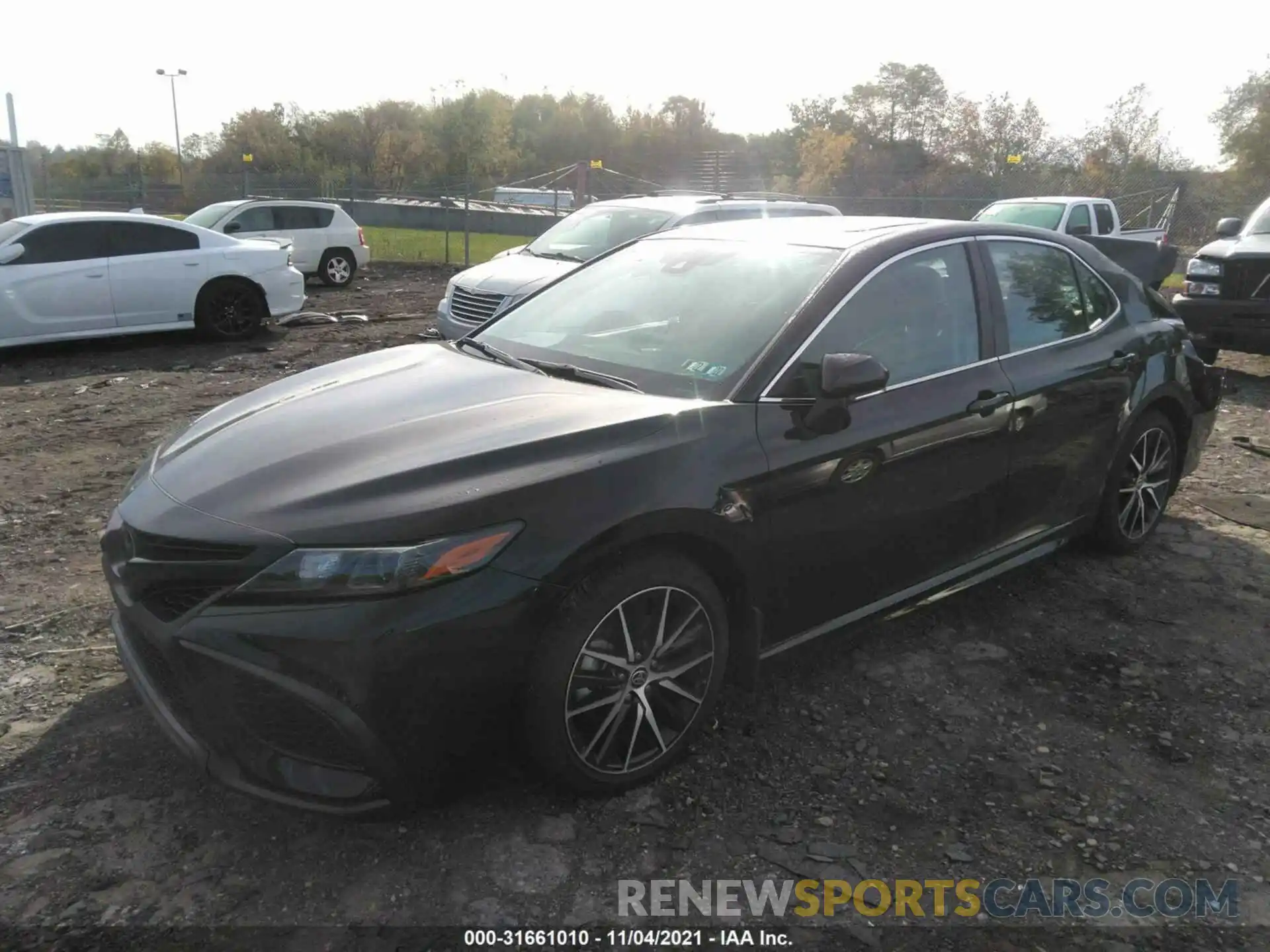 2 Photograph of a damaged car 4T1S11AK4MU492487 TOYOTA CAMRY 2021