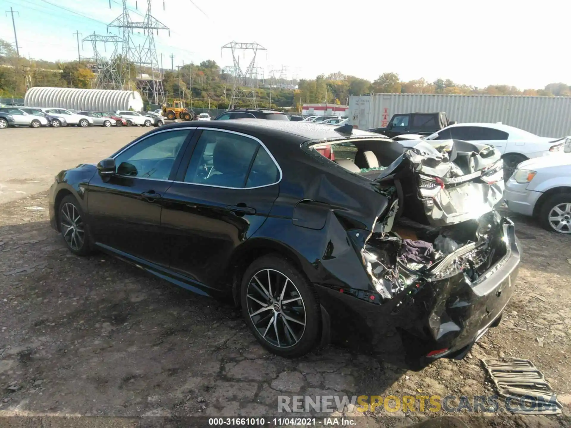 3 Photograph of a damaged car 4T1S11AK4MU492487 TOYOTA CAMRY 2021