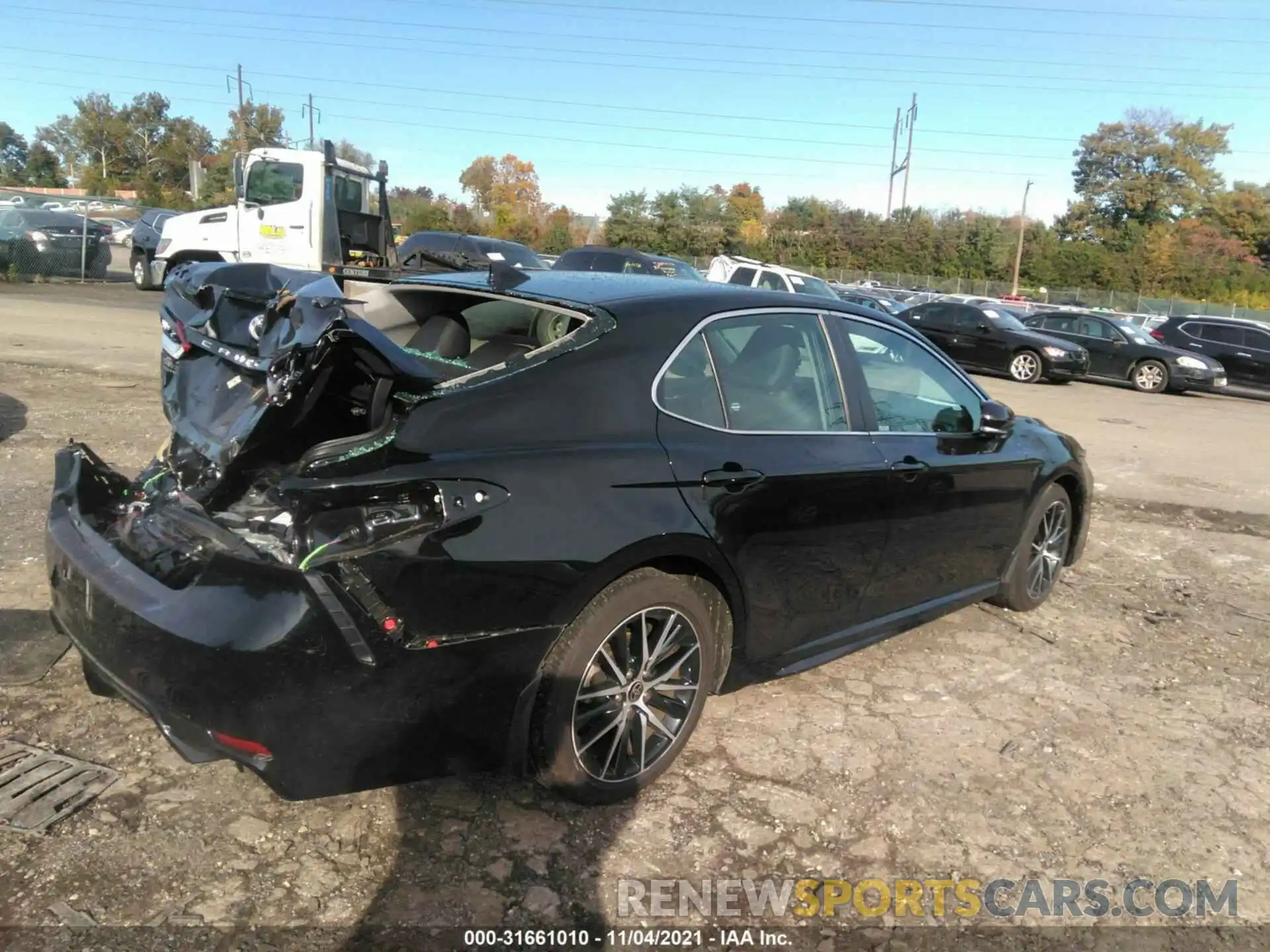 4 Photograph of a damaged car 4T1S11AK4MU492487 TOYOTA CAMRY 2021