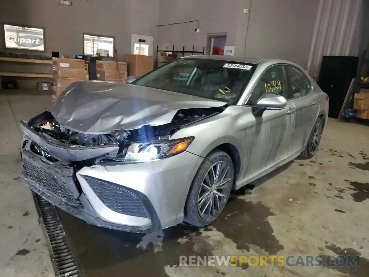 2 Photograph of a damaged car 4T1S11AK4MU517002 TOYOTA CAMRY 2021