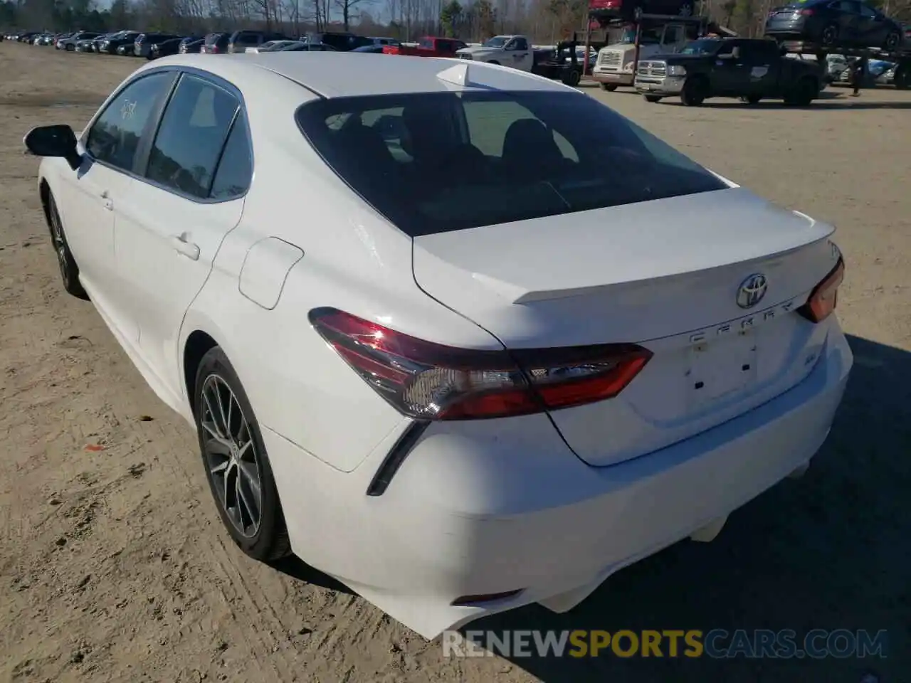 3 Photograph of a damaged car 4T1S11AK4MU580830 TOYOTA CAMRY 2021