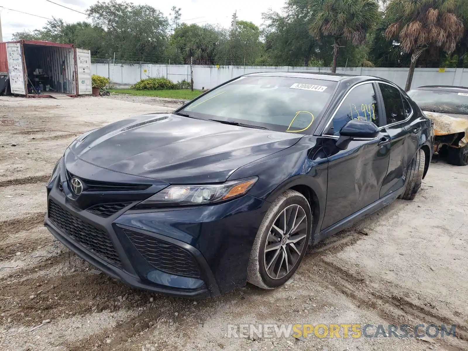 2 Photograph of a damaged car 4T1S11AK6MU444733 TOYOTA CAMRY 2021