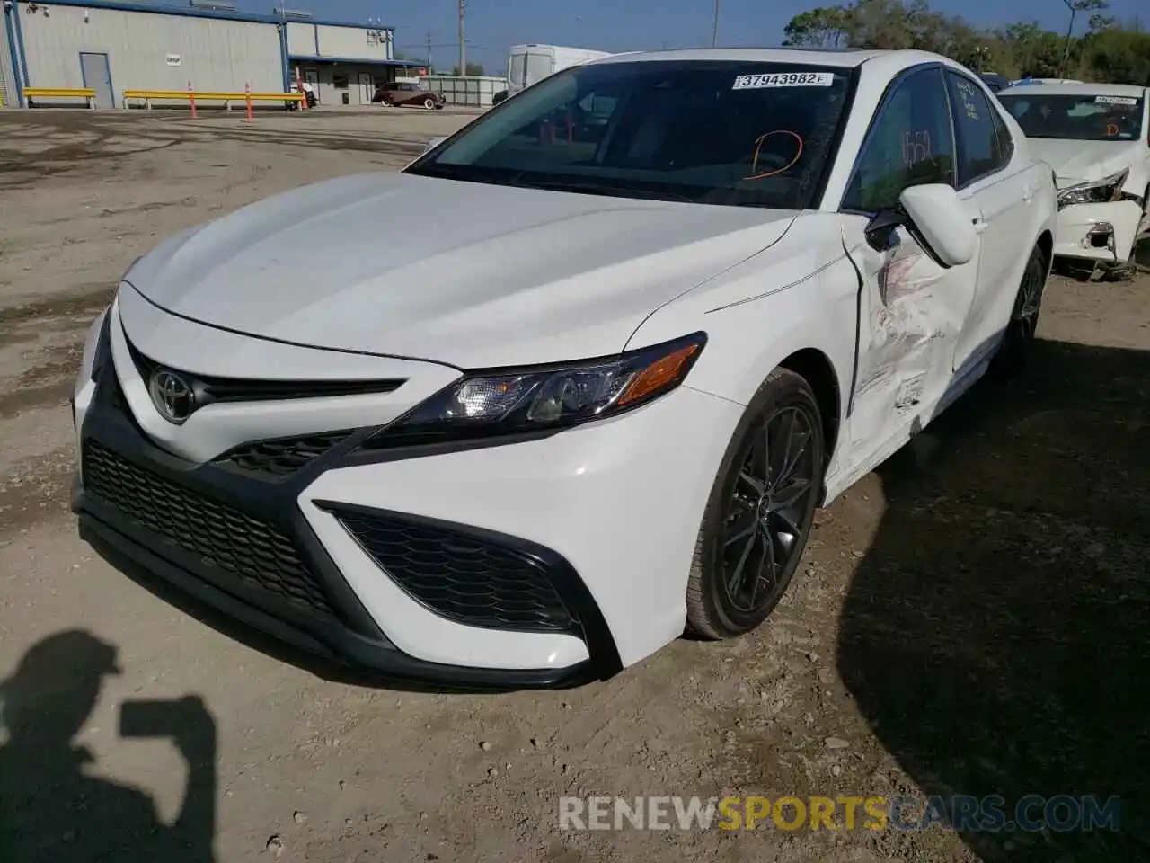 2 Photograph of a damaged car 4T1S11AK6MU475853 TOYOTA CAMRY 2021